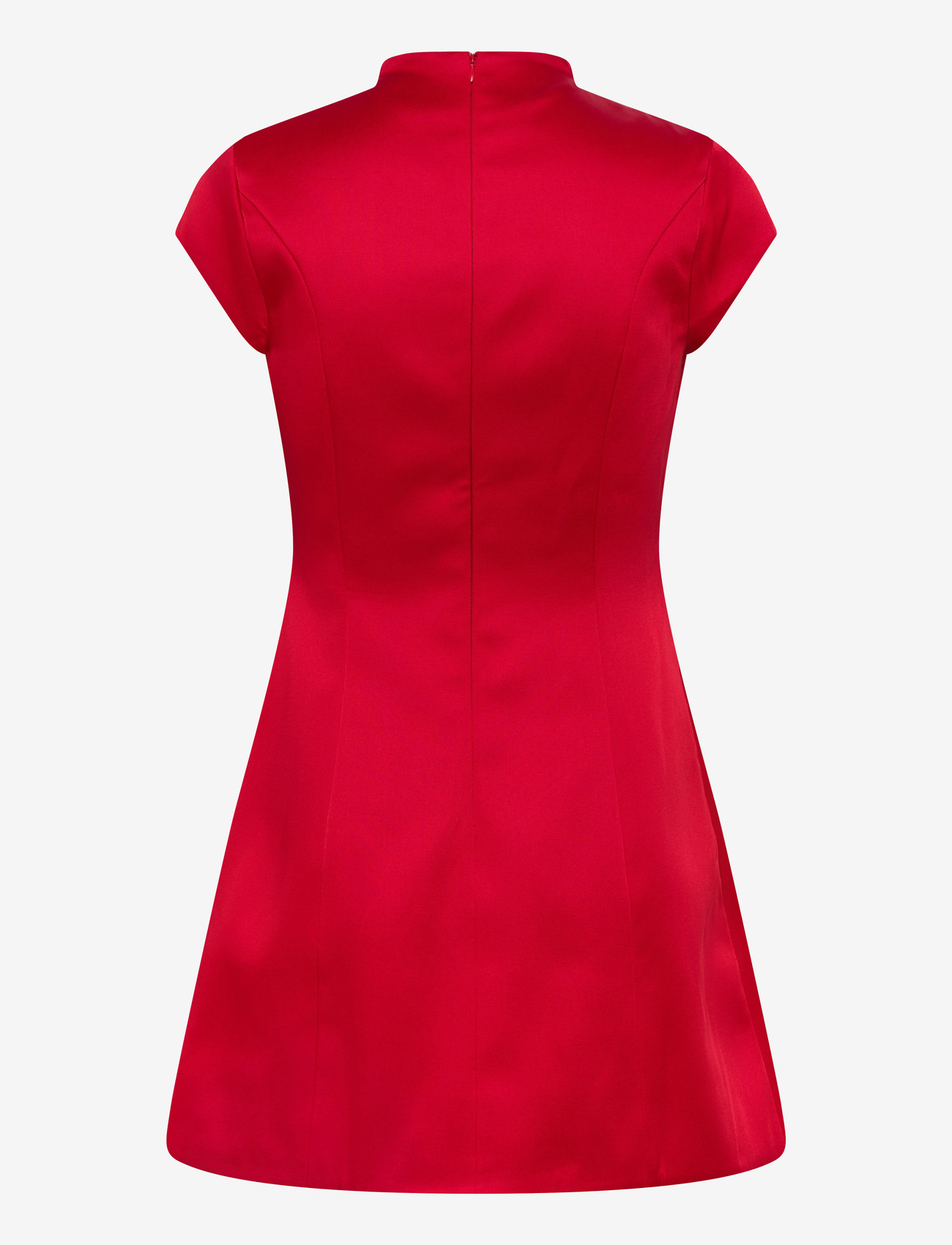 Bardot - DELPHI HOURGLASS SATIN DRESS - festklänningar - deep red - 1