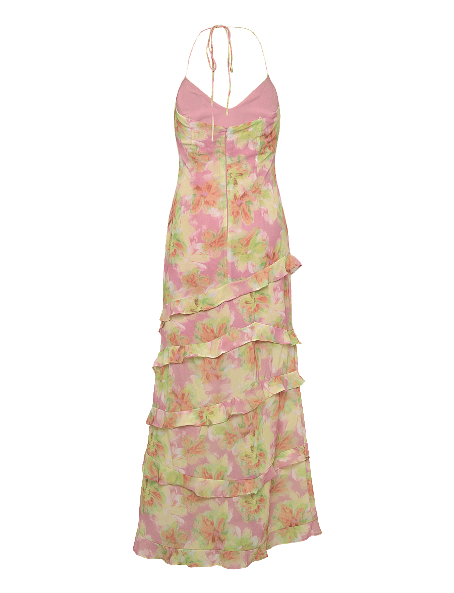 Bardot - CANTARA PRINTED MAXI DRESS - partykleider - pink floral - 2