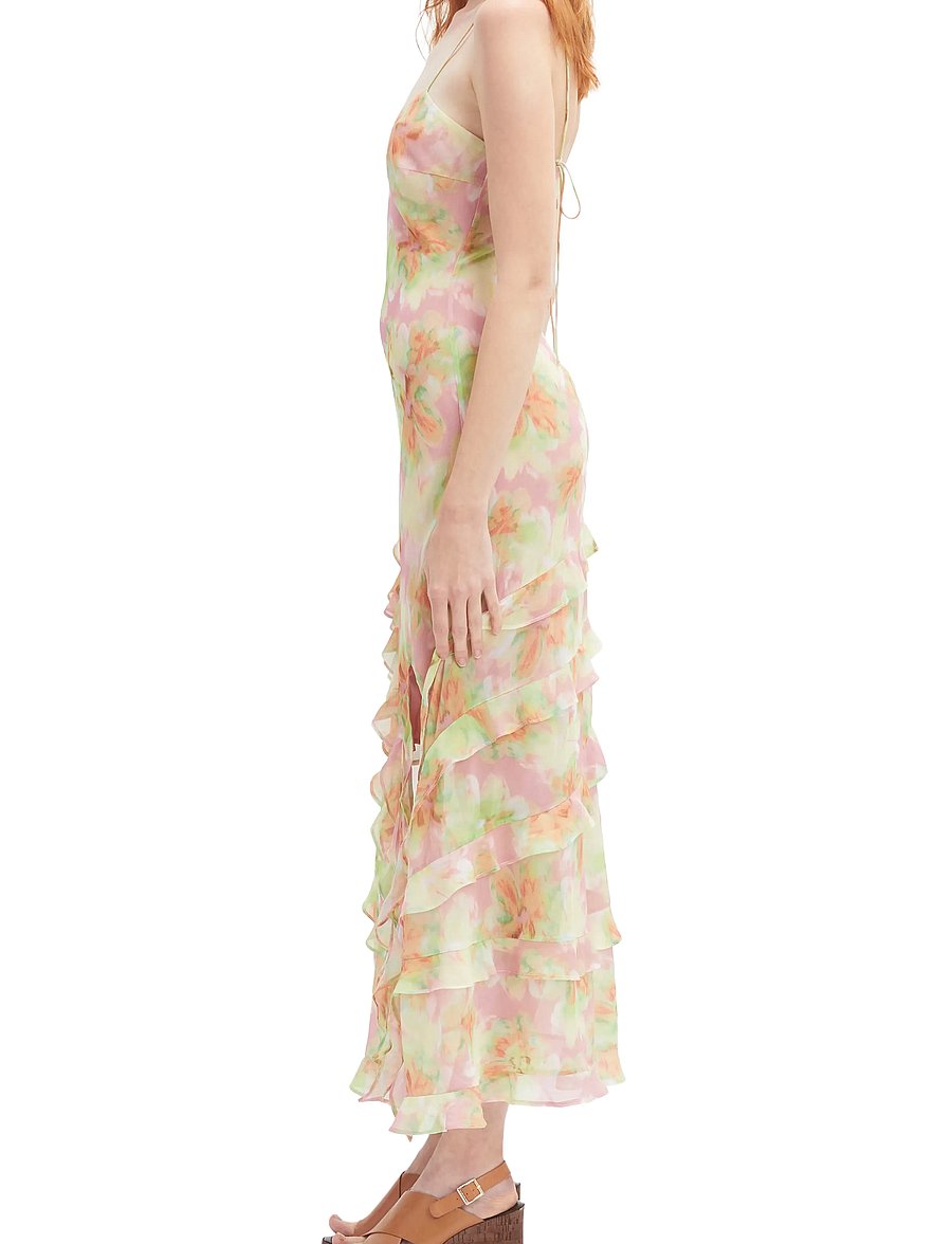 Bardot - CANTARA PRINTED MAXI DRESS - partykleider - pink floral - 4