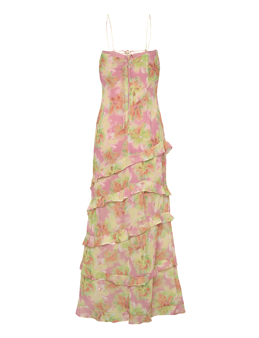 Bardot - CANTARA PRINTED MAXI DRESS - partykleider - pink floral - 3