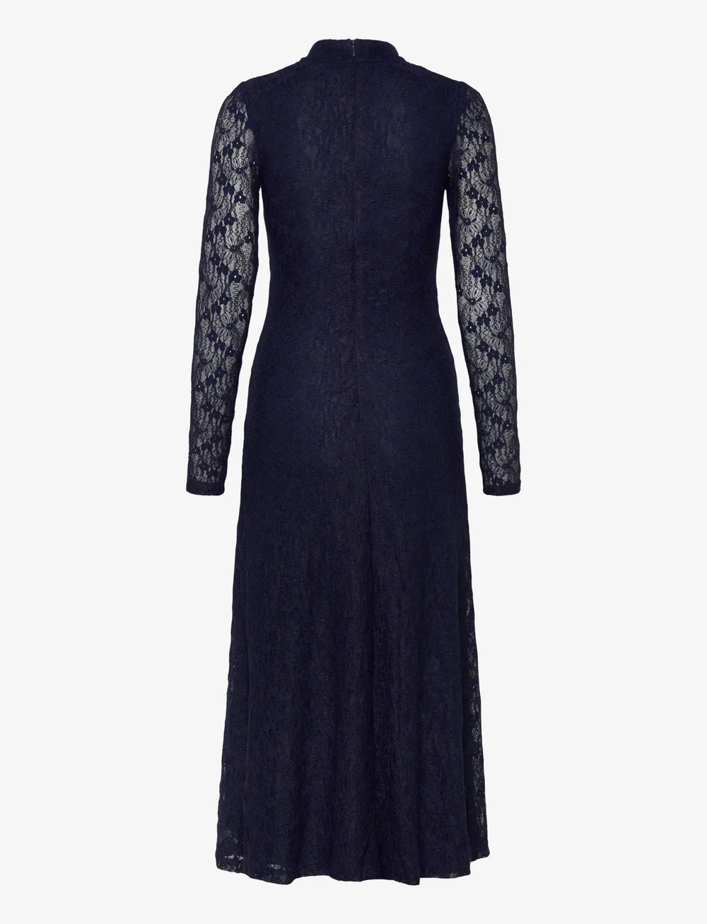 Bardot - OLA LONG SLEEVE MIDI DRESS - aftenkjoler - navy - 1