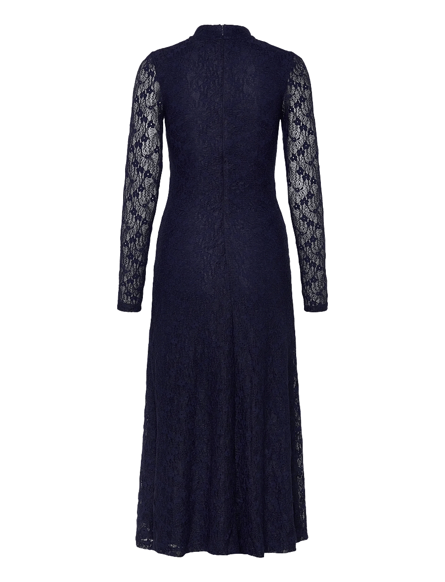 Bardot - OLA LONG SLEEVE MIDI DRESS - abendkleider - navy - 2