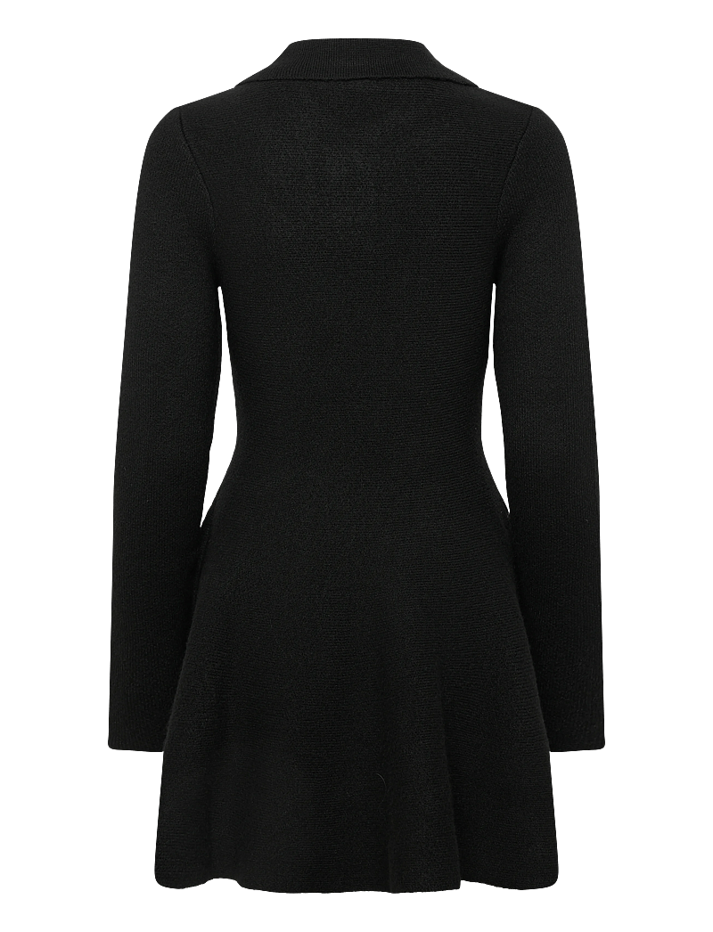 Bardot - LEXTER MINI VOLUME KNIT DRESS - strikkjoler - black - 1