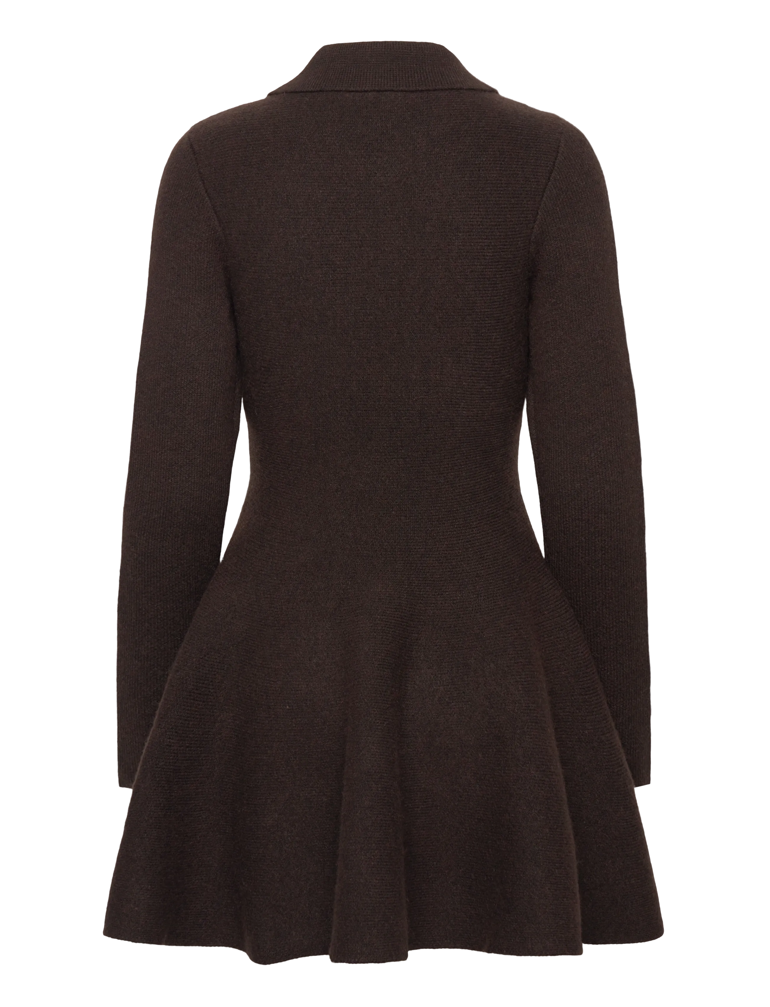 Bardot - LEXTER MINI VOLUME KNIT DRESS - strikkjoler - chocolate - 2