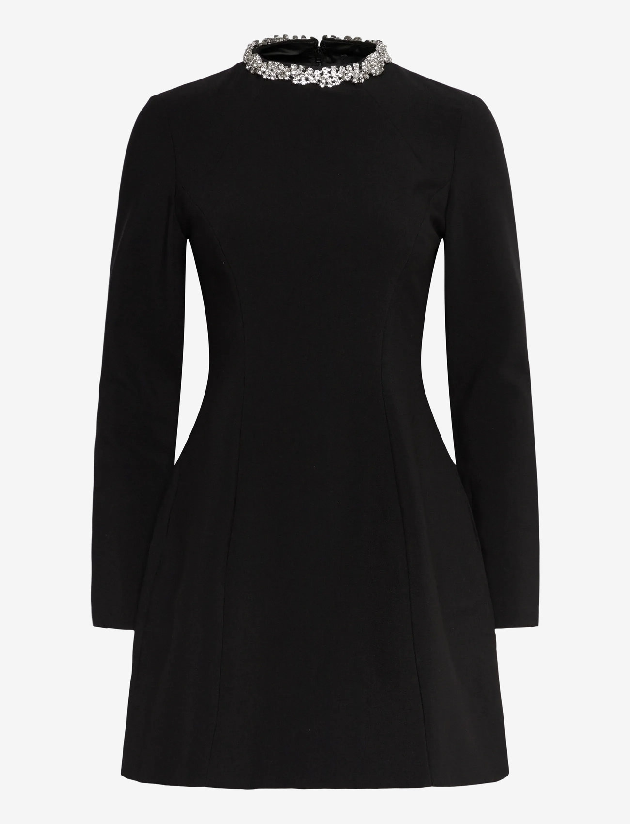 Bardot - DELPHI LONG SLEEVE MINI DRESS - cocktailkleider - black - 1