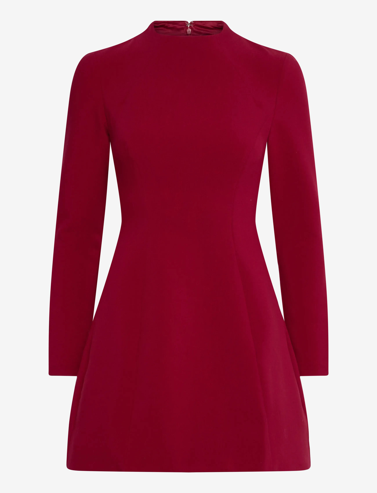 Bardot - DELPHI LONG SLEEVE MINI DRESS - cocktailkjoler - burgundy - 0