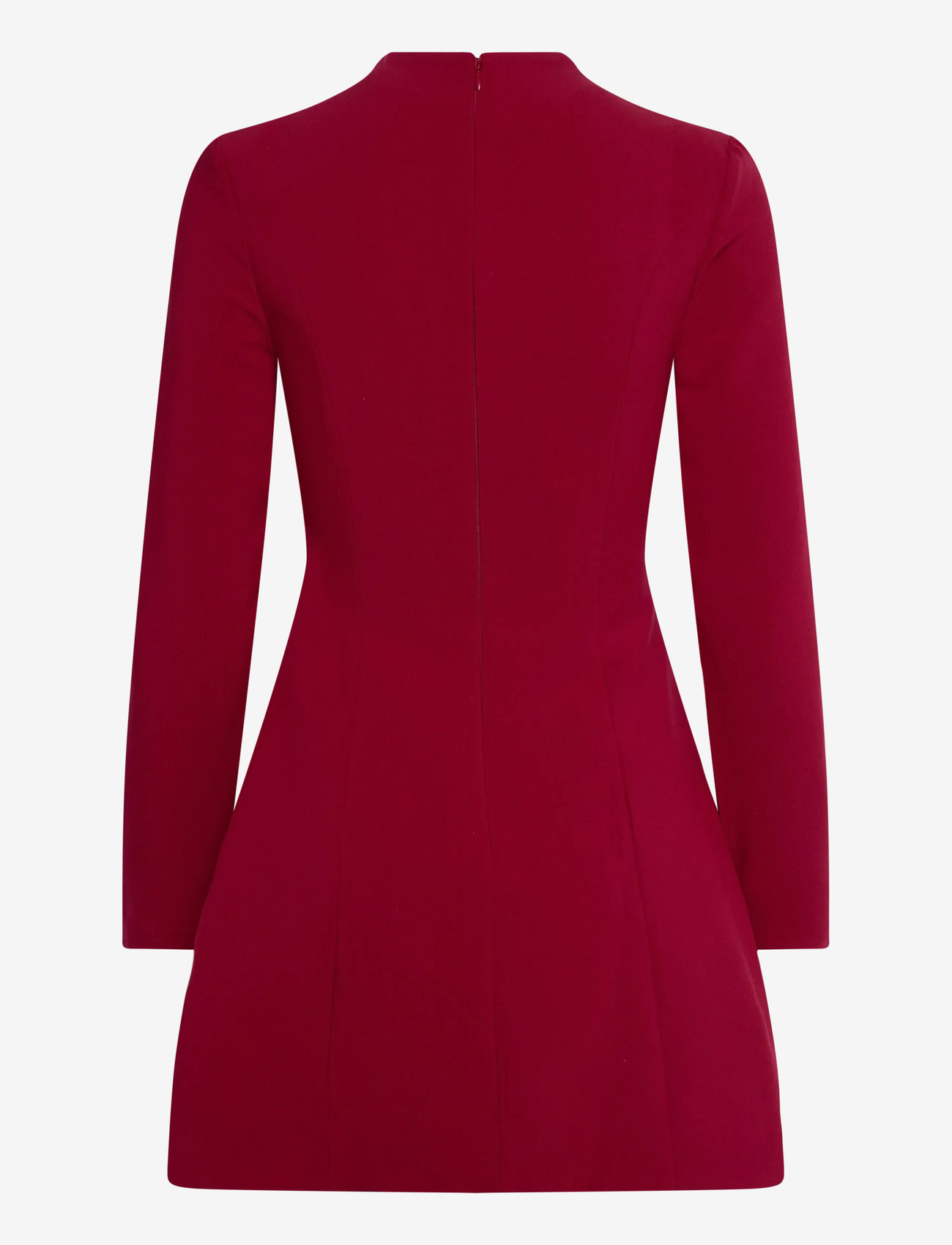 Bardot - DELPHI LONG SLEEVE MINI DRESS - cocktailkjoler - burgundy - 1
