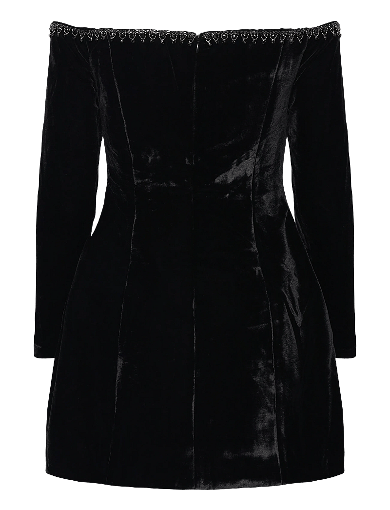 Bardot - NADENE TRIM HOURGLASS DRESS - cocktailklänningar - black - 2