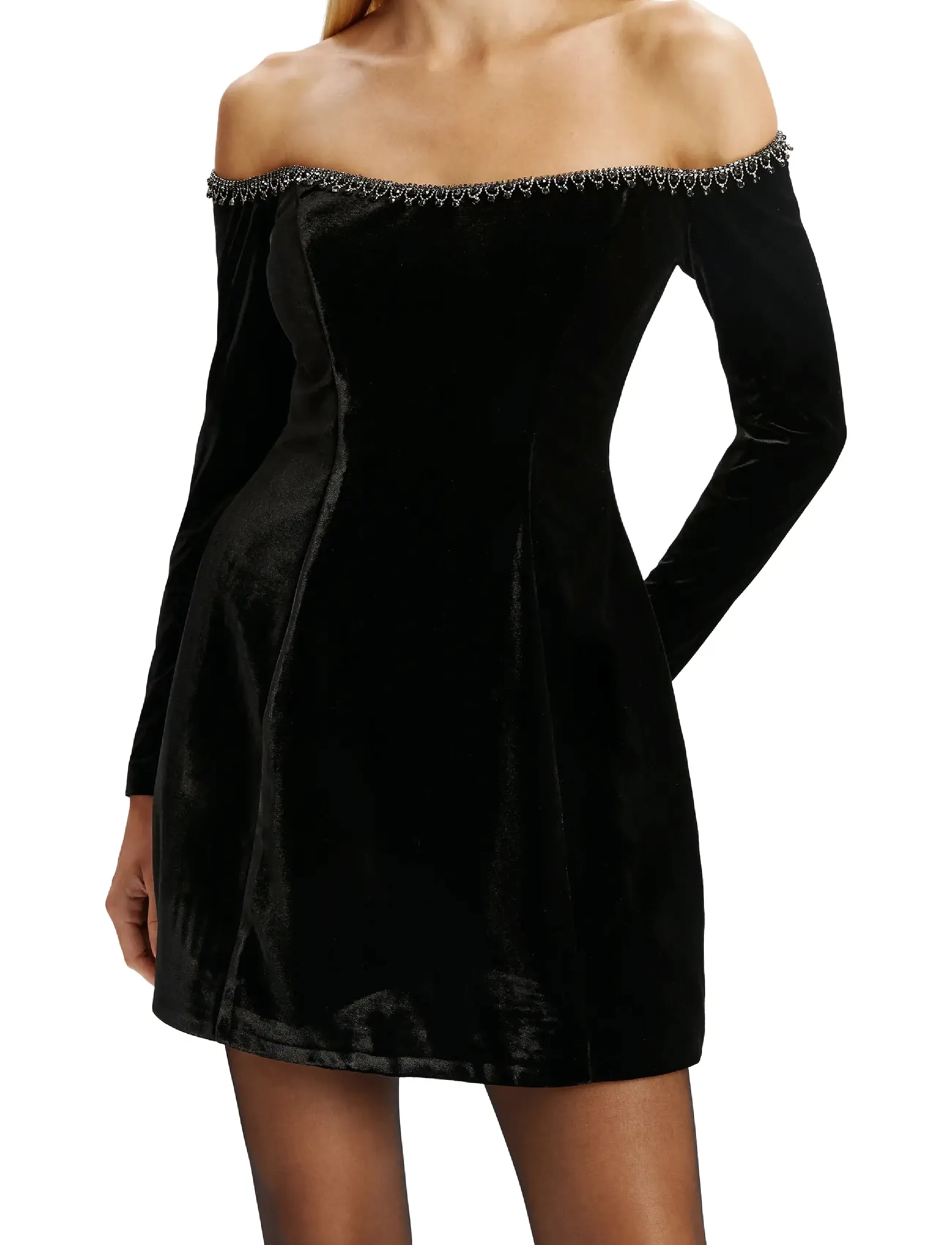 Bardot Nadene Trim Hourglass Dress korta klänningar dam – bild 5