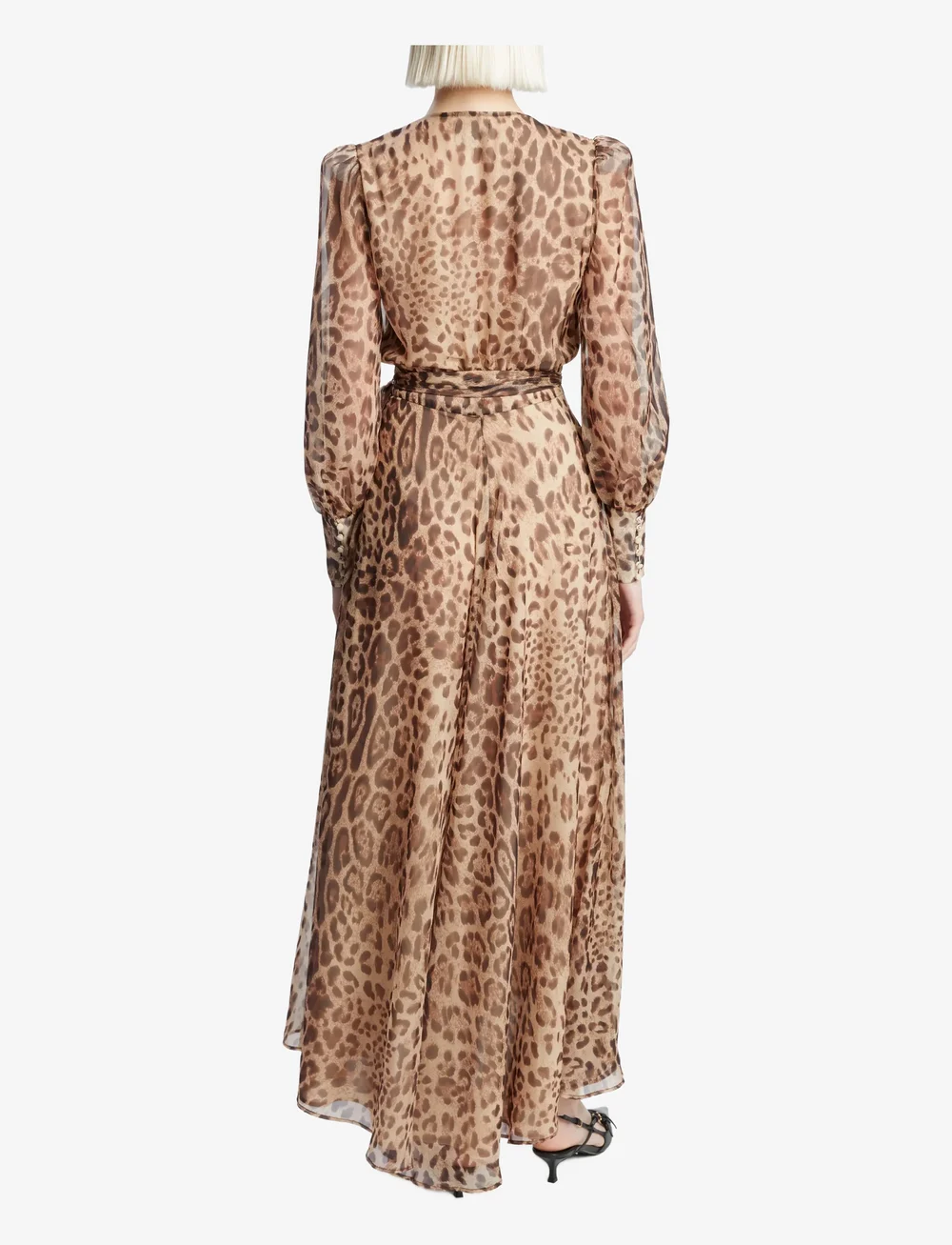 Bardot - LUCIANNA MAXI WRAP DRESS - omlottklänningar - b leopard - 3