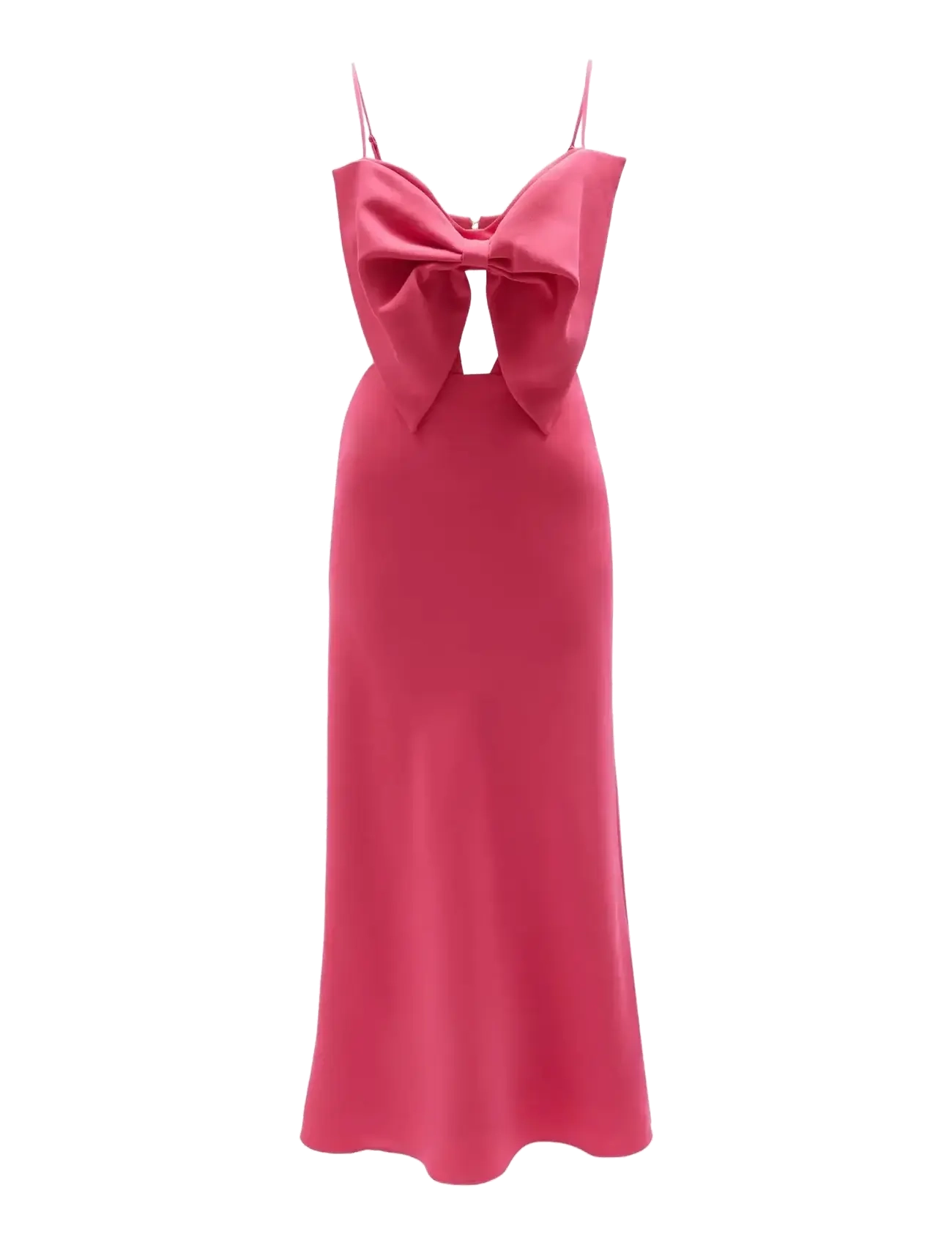 Bardot PAULA BOW MAXI DRESS - Dresses - HOT PINK / pink/rose