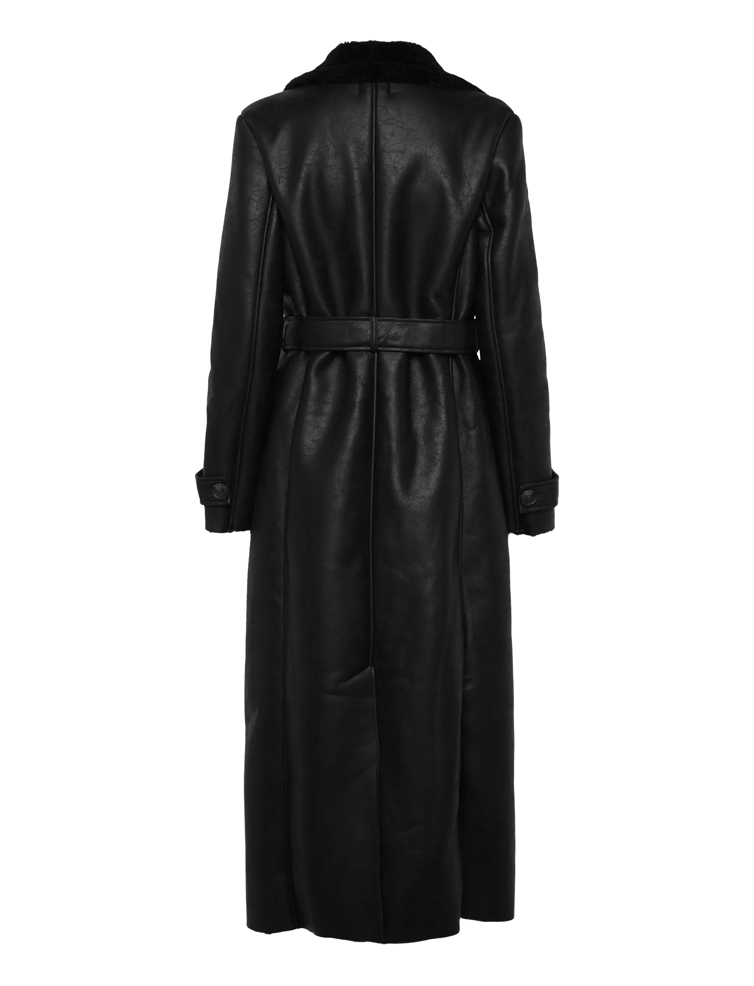 Bardot - VEGAN LEATHER TRENCH COAT - black - 2