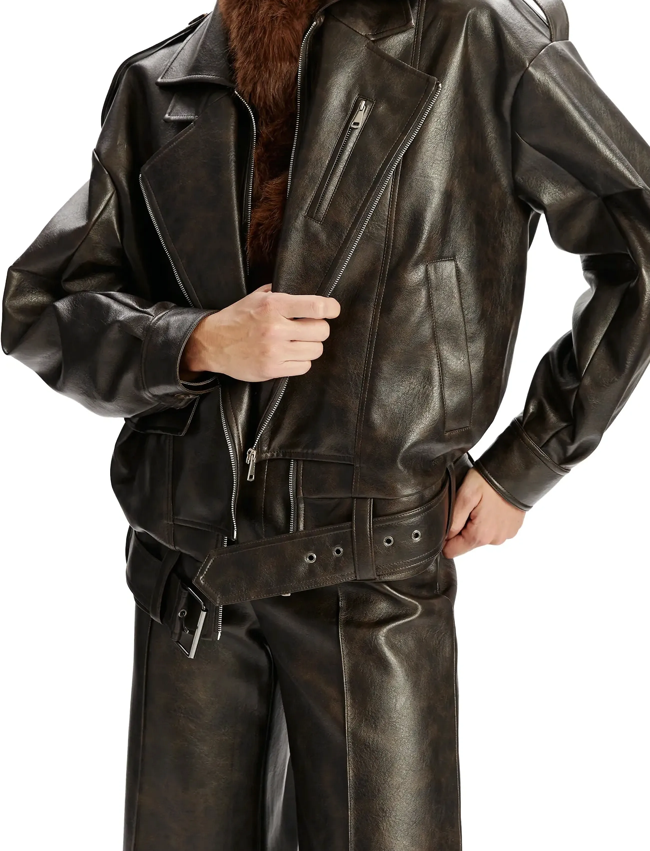 Bardot Kavi Vegan Leather Jacket skinnjackor dam – bild 5