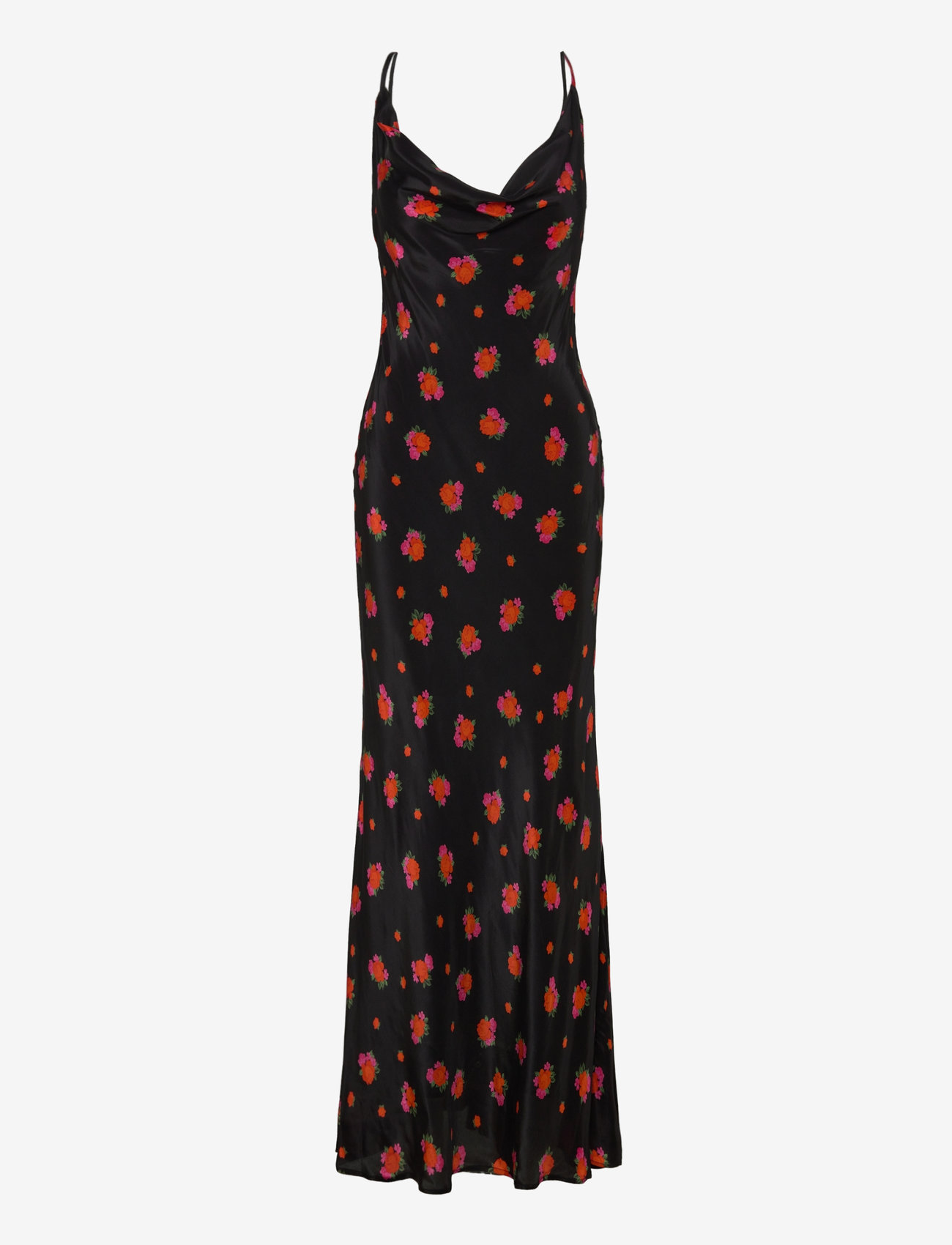 Bardot - MONROE COWL NECK MAXI DRESS - partykleider - black floral - 1
