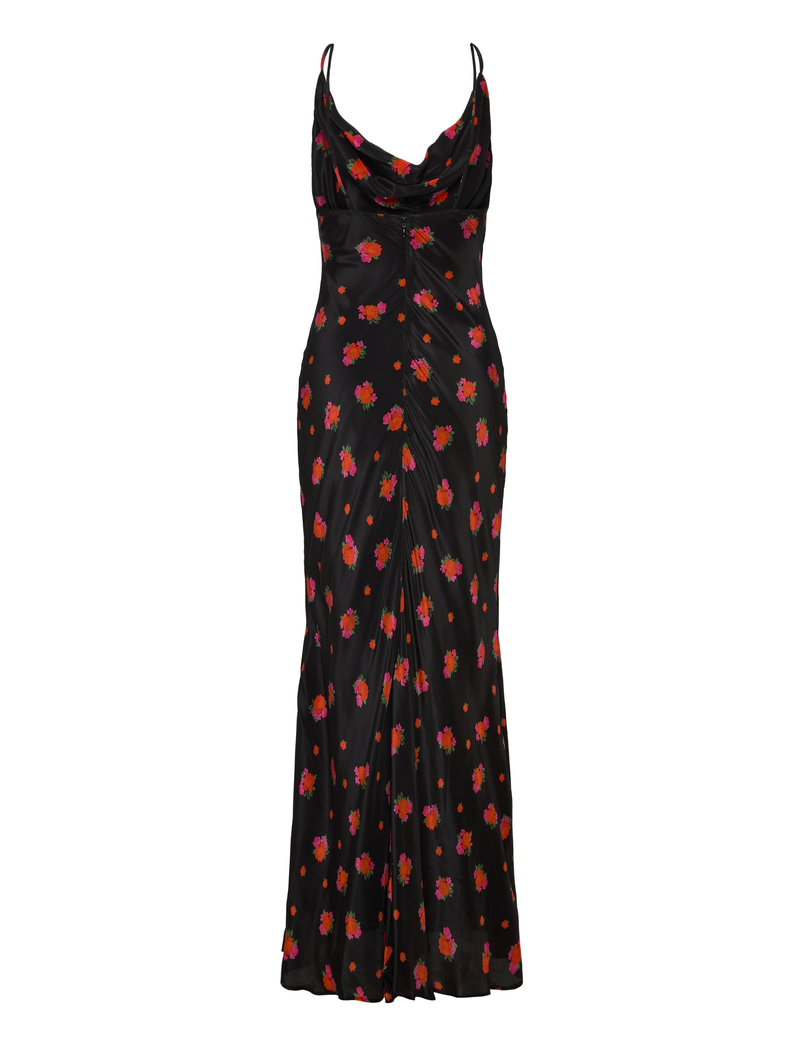 Bardot - MONROE COWL NECK MAXI DRESS - black floral - 2
