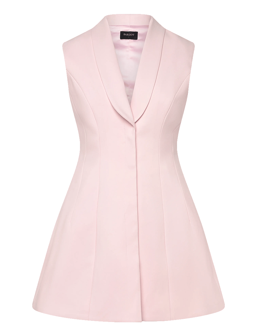 Bardot - DESTENE HOURGLASS MINI DRESS - pidulikud kleidid - soft pink - 1