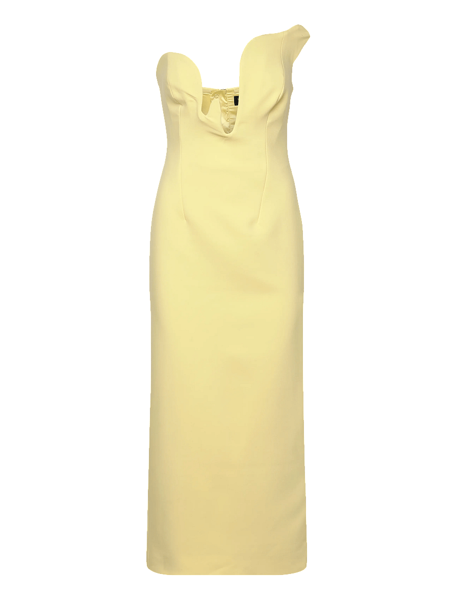 bardot rosalyn midi dress Bardot Rosalyn Midi Dress in Yellow