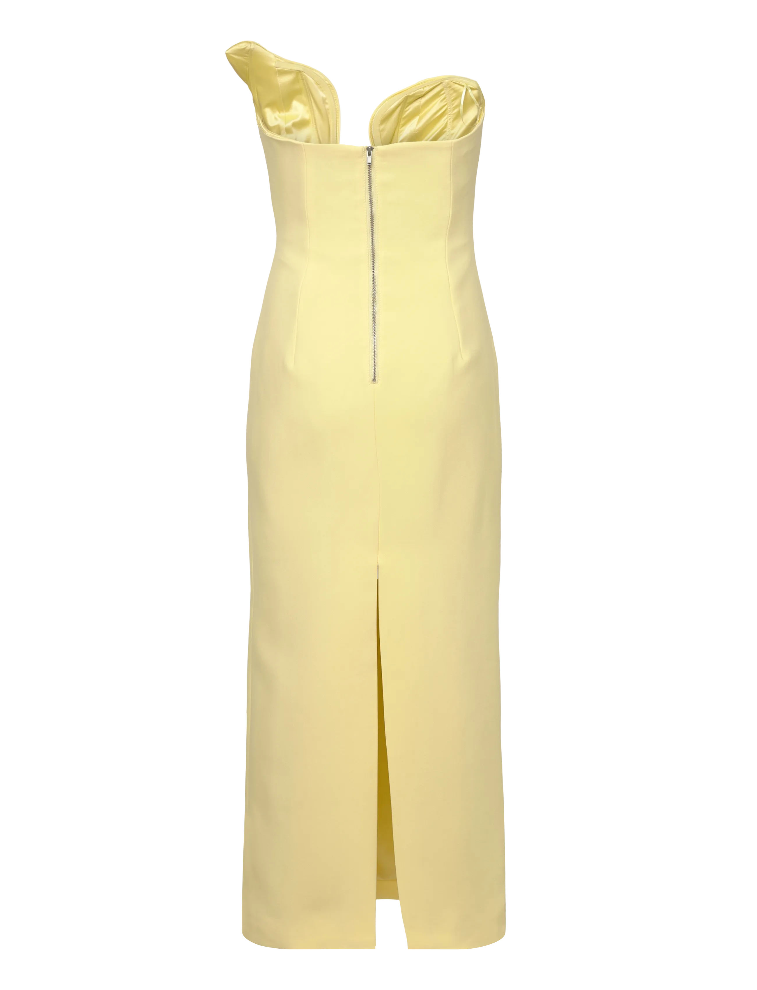 Bardot - ROSALYN MIDI DRESS - fodralklänningar - canary ylw - 2