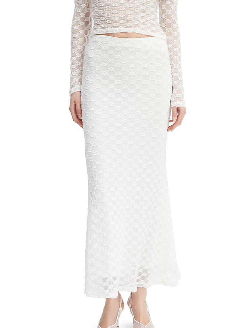 Bardot - ADONI MID RISE MAXI SKIRT - maxi röcke - orchid wht - 5
