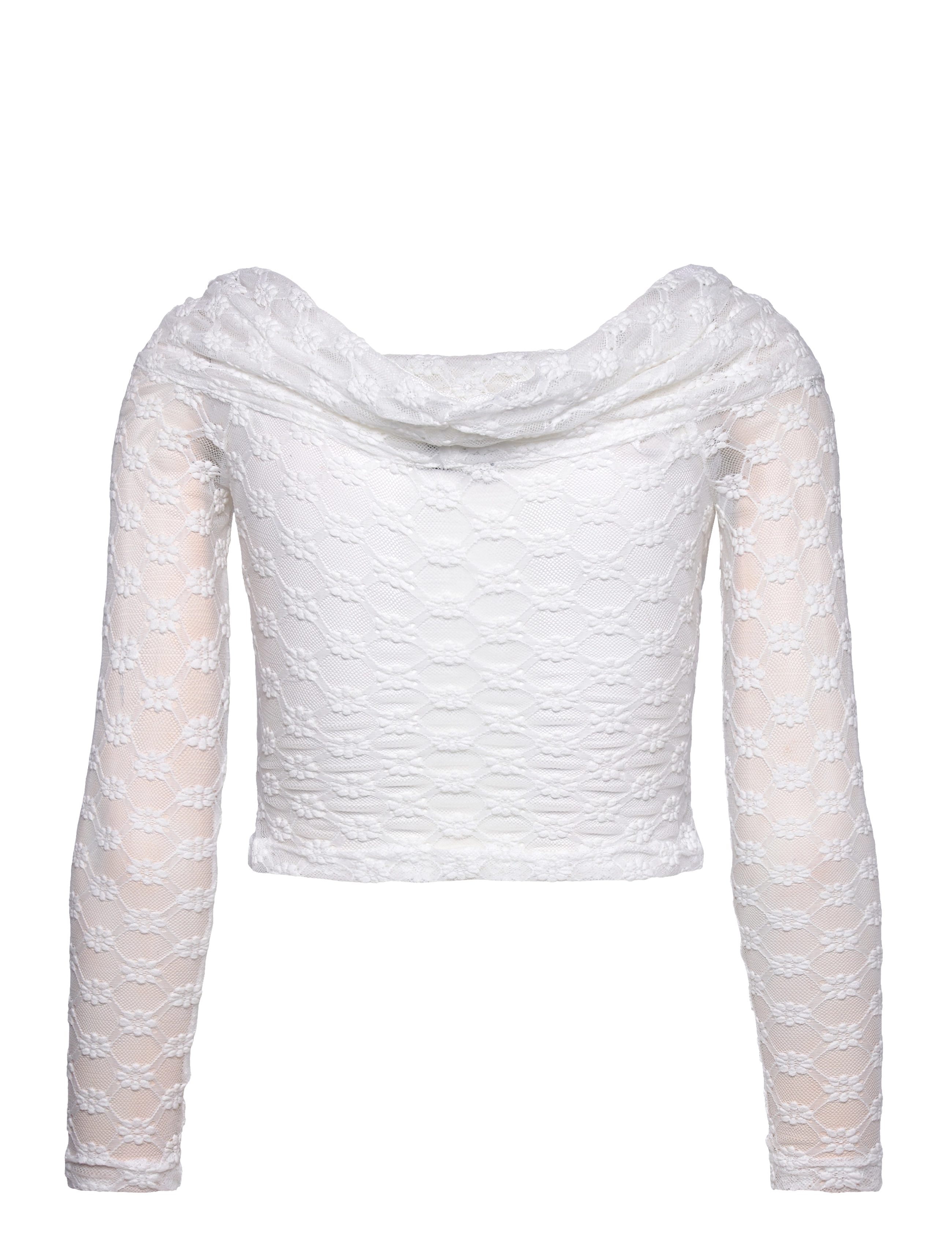 Bardot - ADONI OFF SHOULDER TOP - langärmlige tops - orchid wht - 2