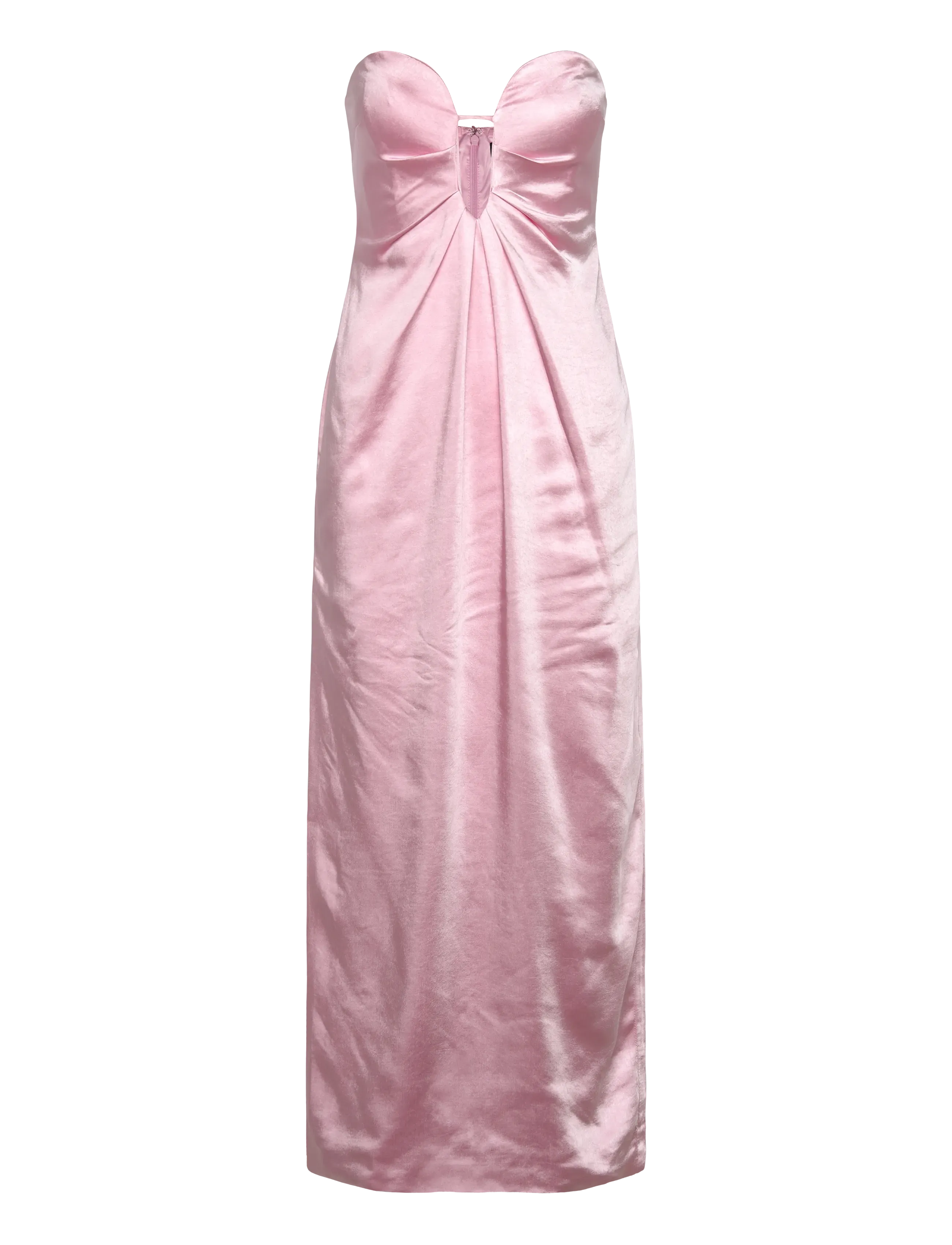 Bardot Clea Satin Maxi Dress, 38, Pink, Kjoler > Maxikjole, Dame