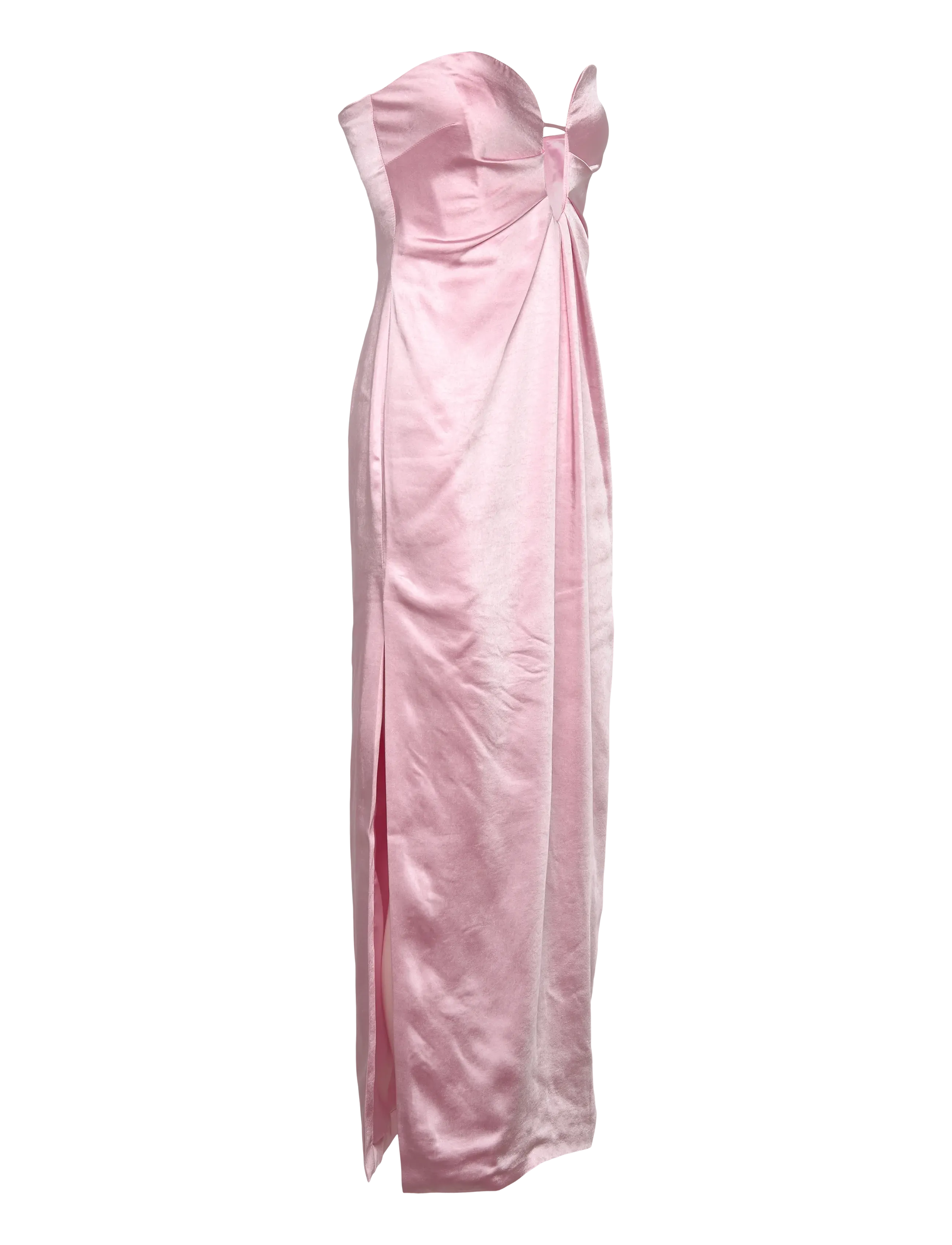 Bardot - CLEA SATIN MAXI DRESS - petal pink - 2