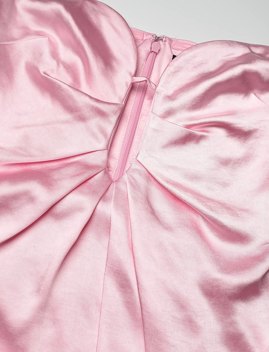 Bardot - CLEA SATIN MAXI DRESS - maxiklänningar - petal pink - 3