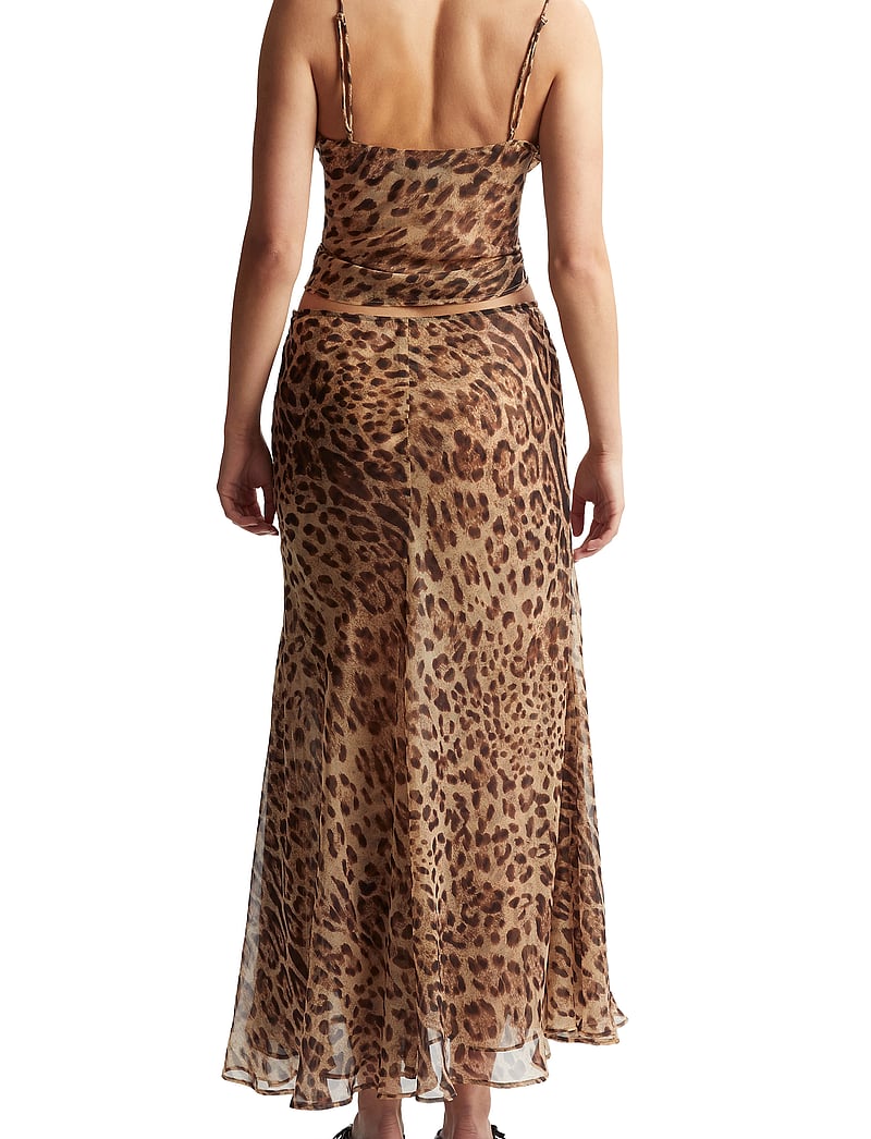 Bardot - MONROE MAXI SKIRT - maxi röcke - b leopard - 3
