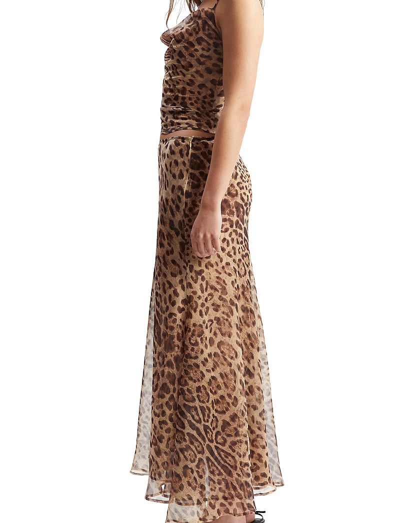 Bardot - MONROE MAXI SKIRT - maxi röcke - b leopard - 4