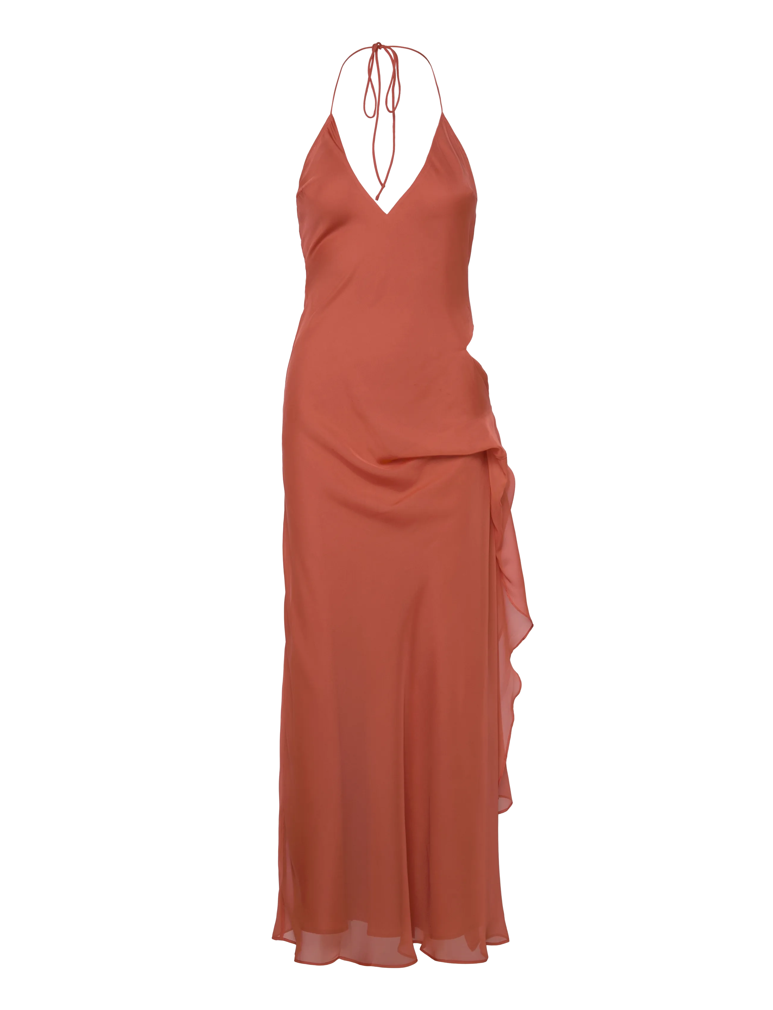 Bardot CYREL CUT OUT MAXI DRESS - Kläder - BURNTORANG / orange