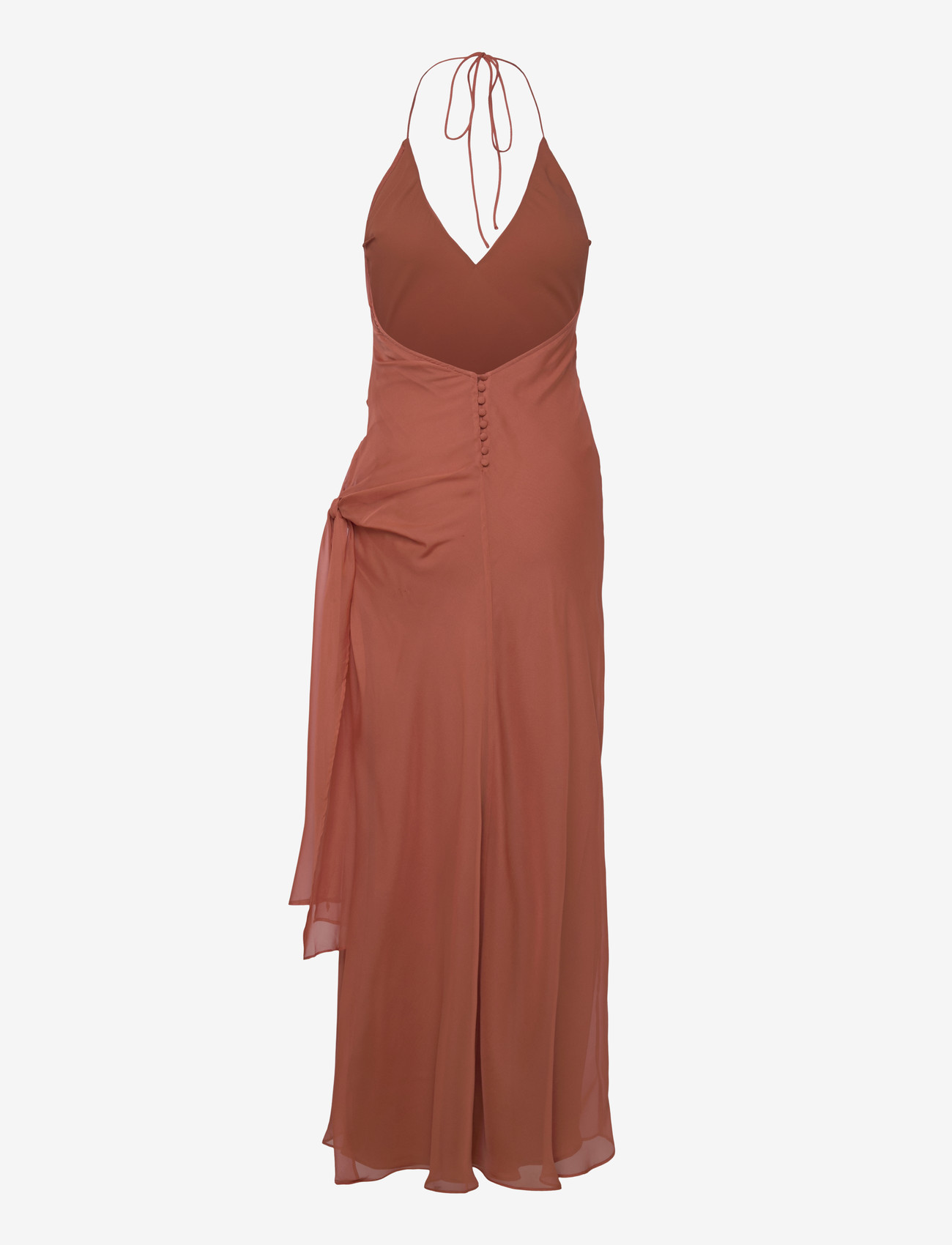 Bardot - CYREL CUT OUT MAXI DRESS - aftenkjoler - burntorang - 1