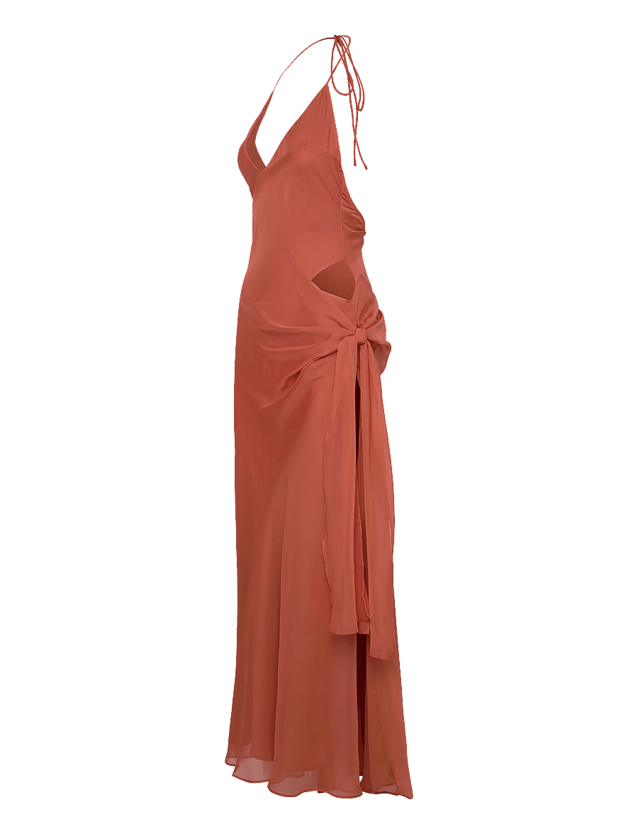 Bardot - CYREL CUT OUT MAXI DRESS - abendkleider - burntorang - 2
