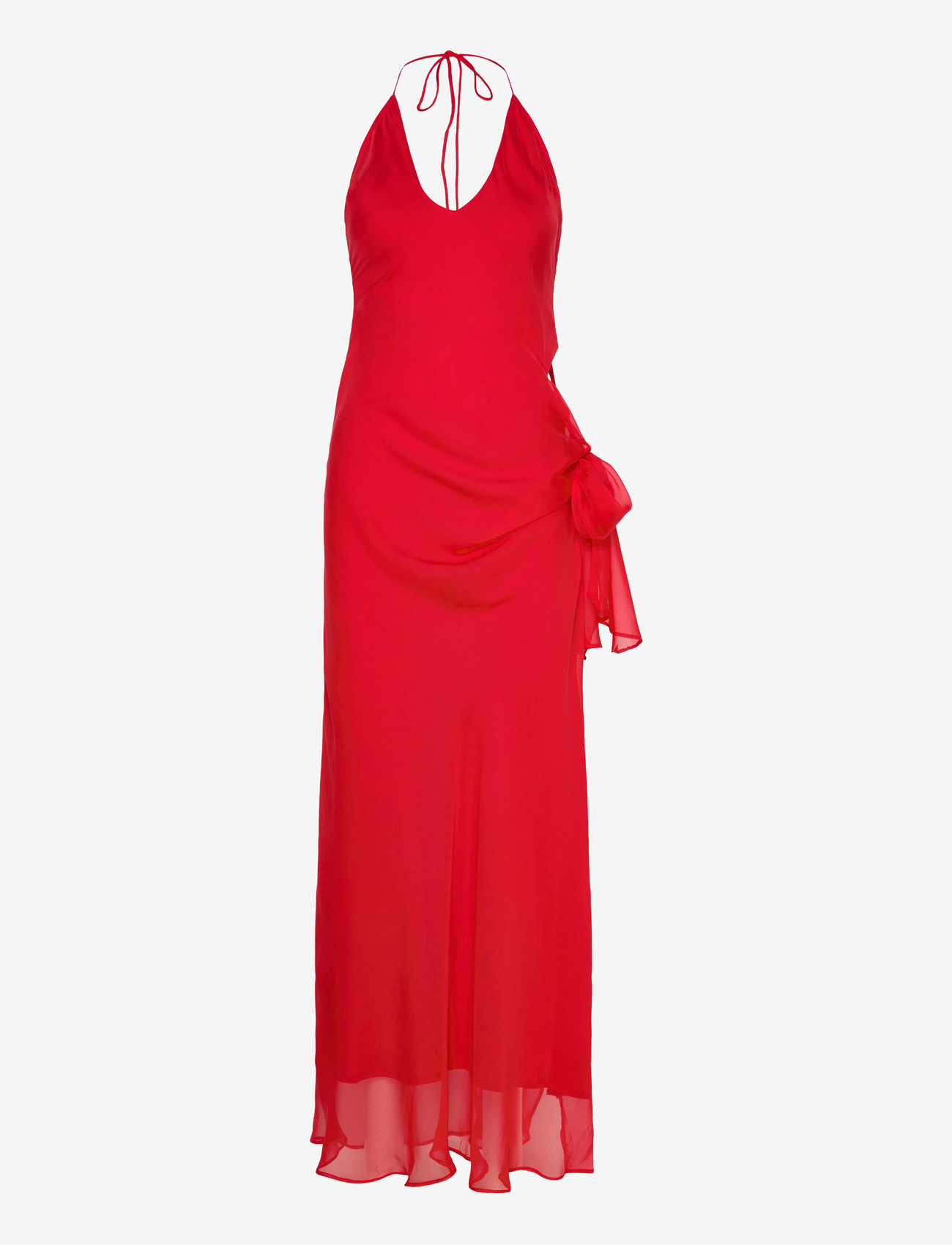 Bardot - CYREL CUT OUT MAXI DRESS - aftenkjoler - fire red - 0