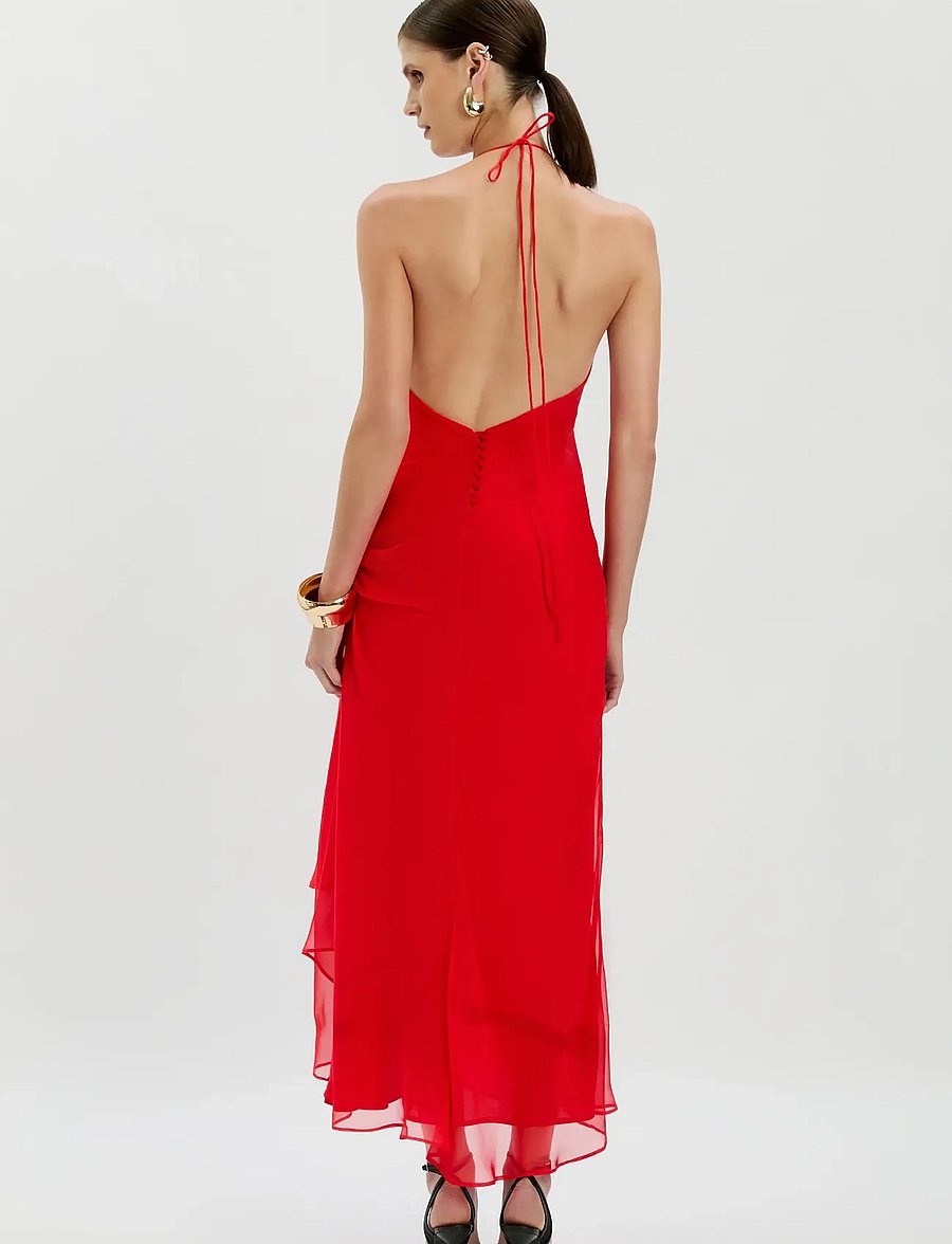 Bardot - CYREL CUT OUT MAXI DRESS - abendkleider - fire red - 3