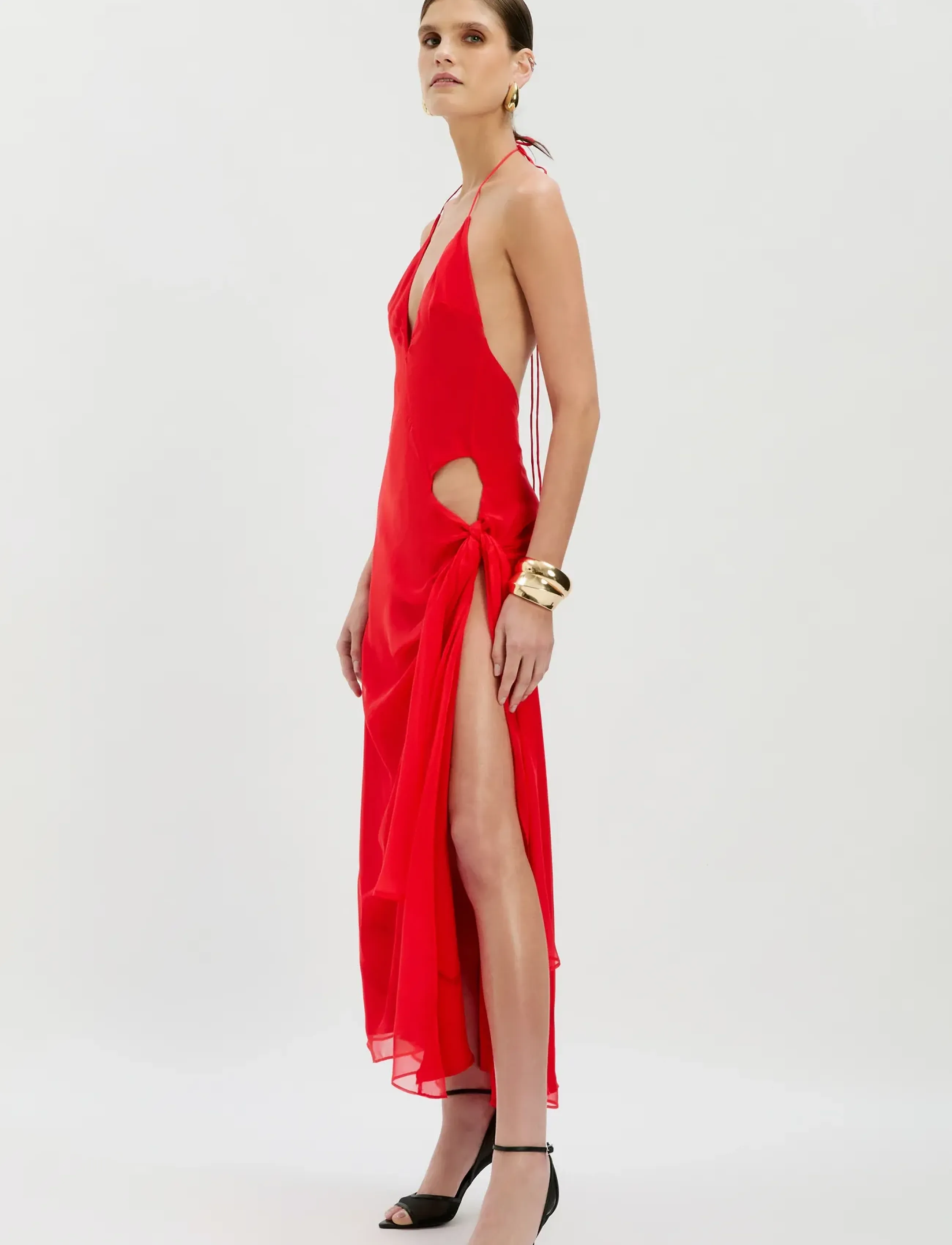 Bardot Cyrel Cut Out Maxi Dress maxiklänningar dam – bild 5