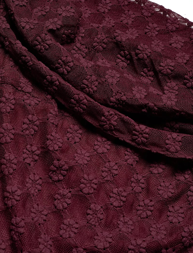 Bardot - ADONI OFF SHOULDER MAXI DRESS - aftonklänningar - deep plum - 2