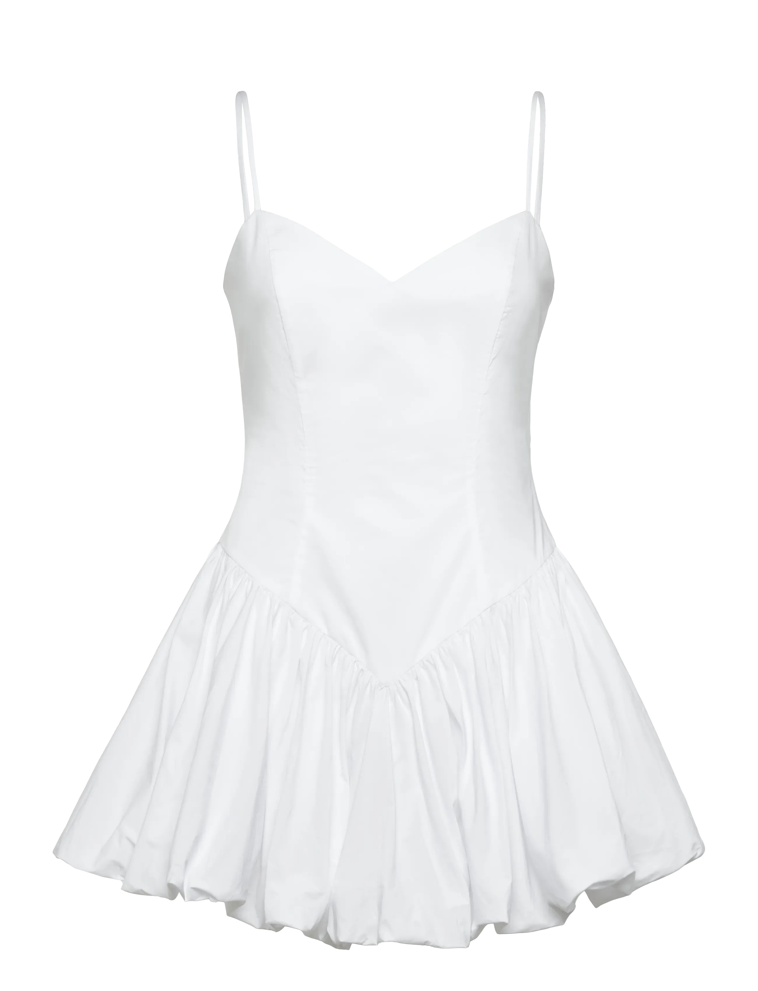 Bardot LISSETT POPLIN MINI DRESS - Dresses - ORCHID WHT / white