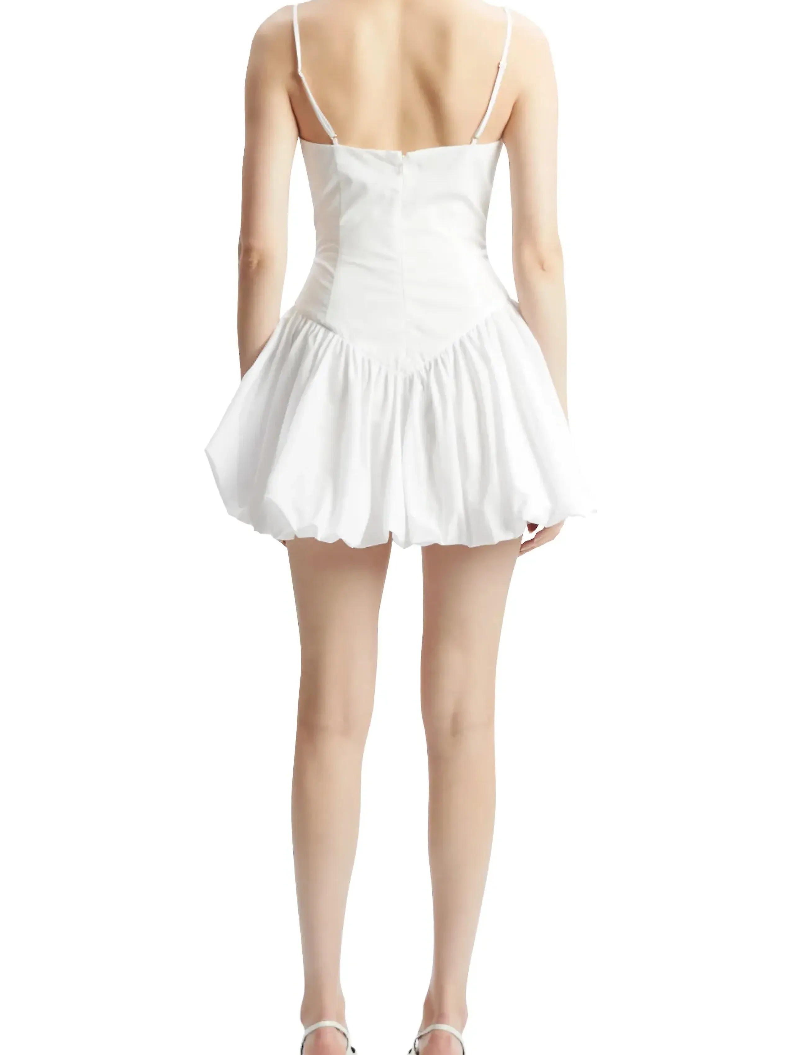 Bardot - LISSETT POPLIN MINI DRESS - orchid wht - 4