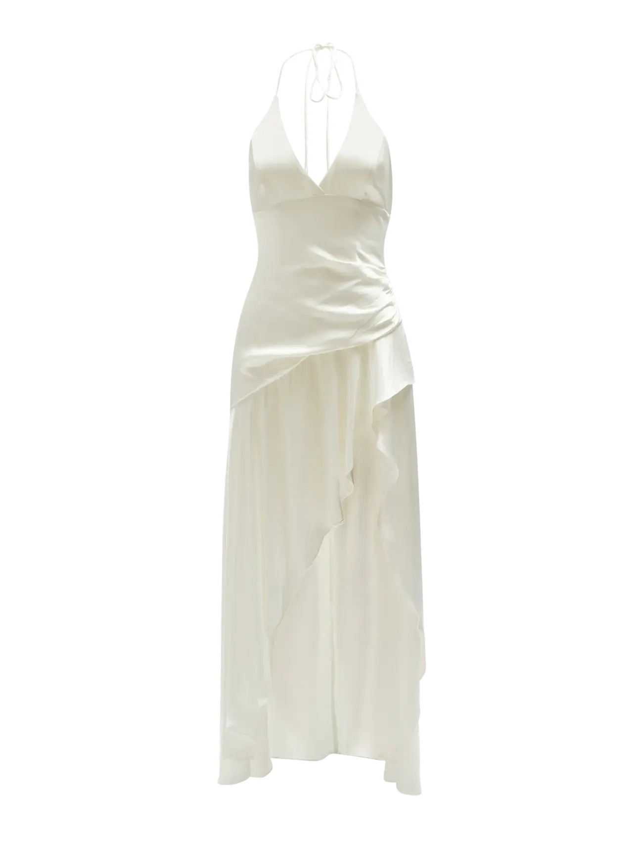 Bardot SORELLA HALTER DRESS - Midikleidid - ORCHID WHT / white
