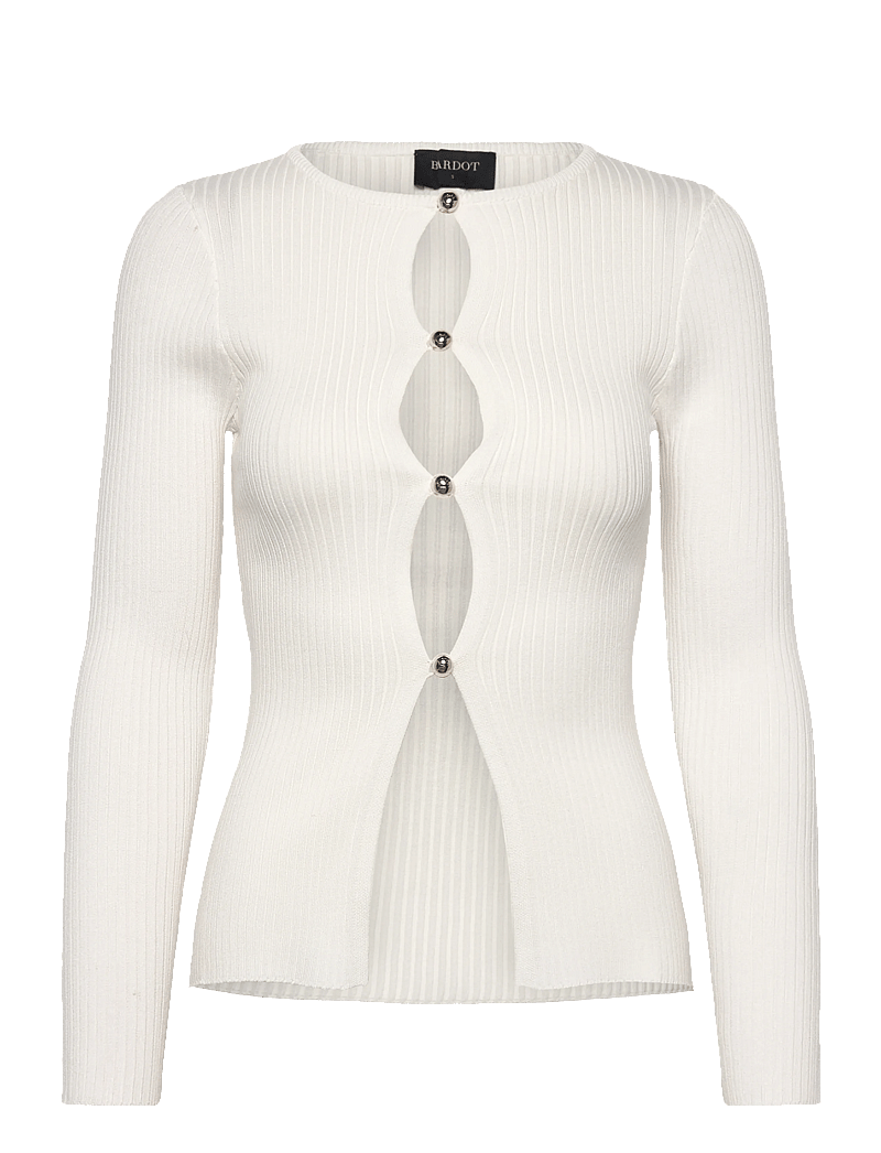 Bardot - NAUTICO KNIT CARDIGAN - cardigans - orchid wht - 0