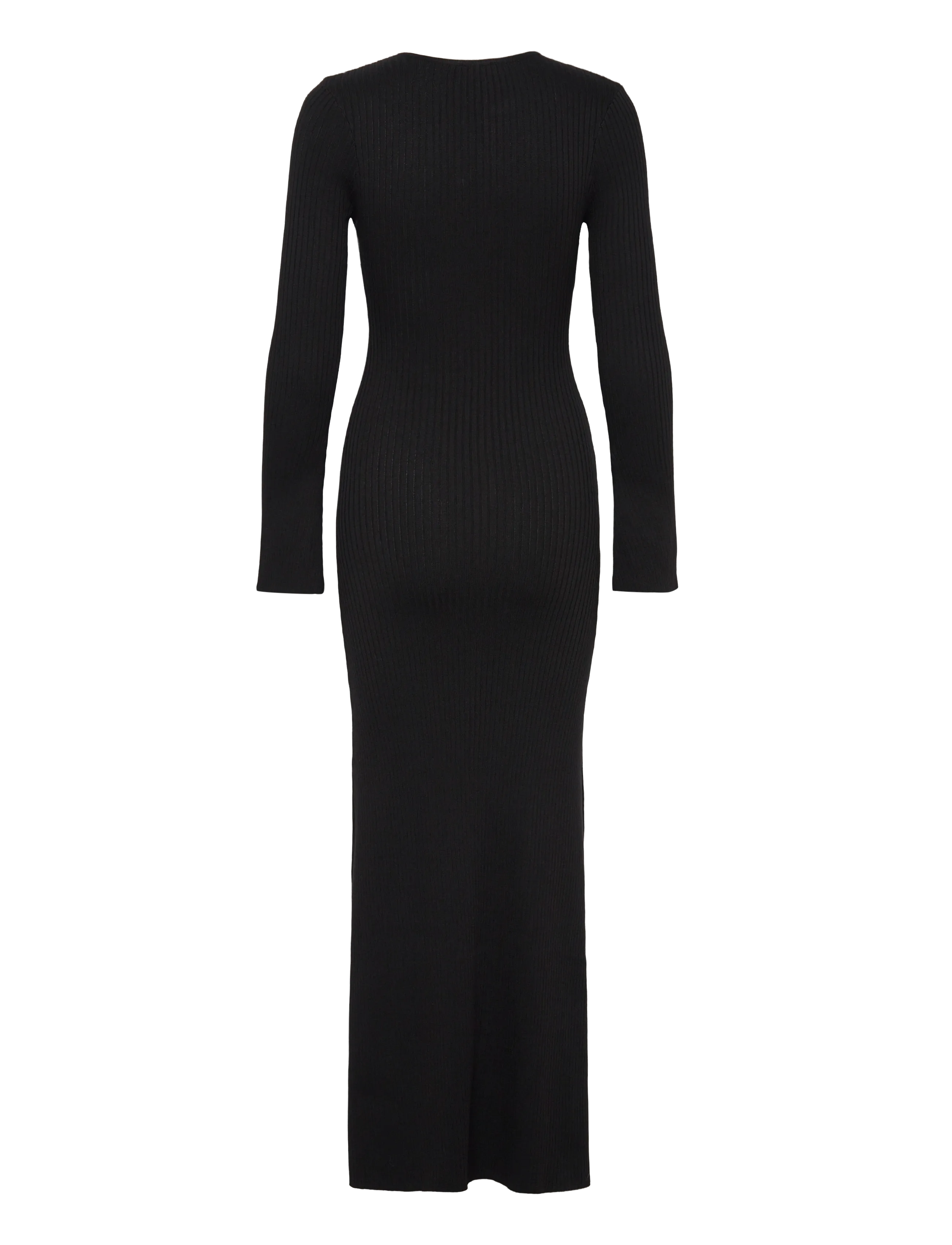 Bardot - NAUTICO KNIT MAXI DRESS - knitted dresses - black - 2