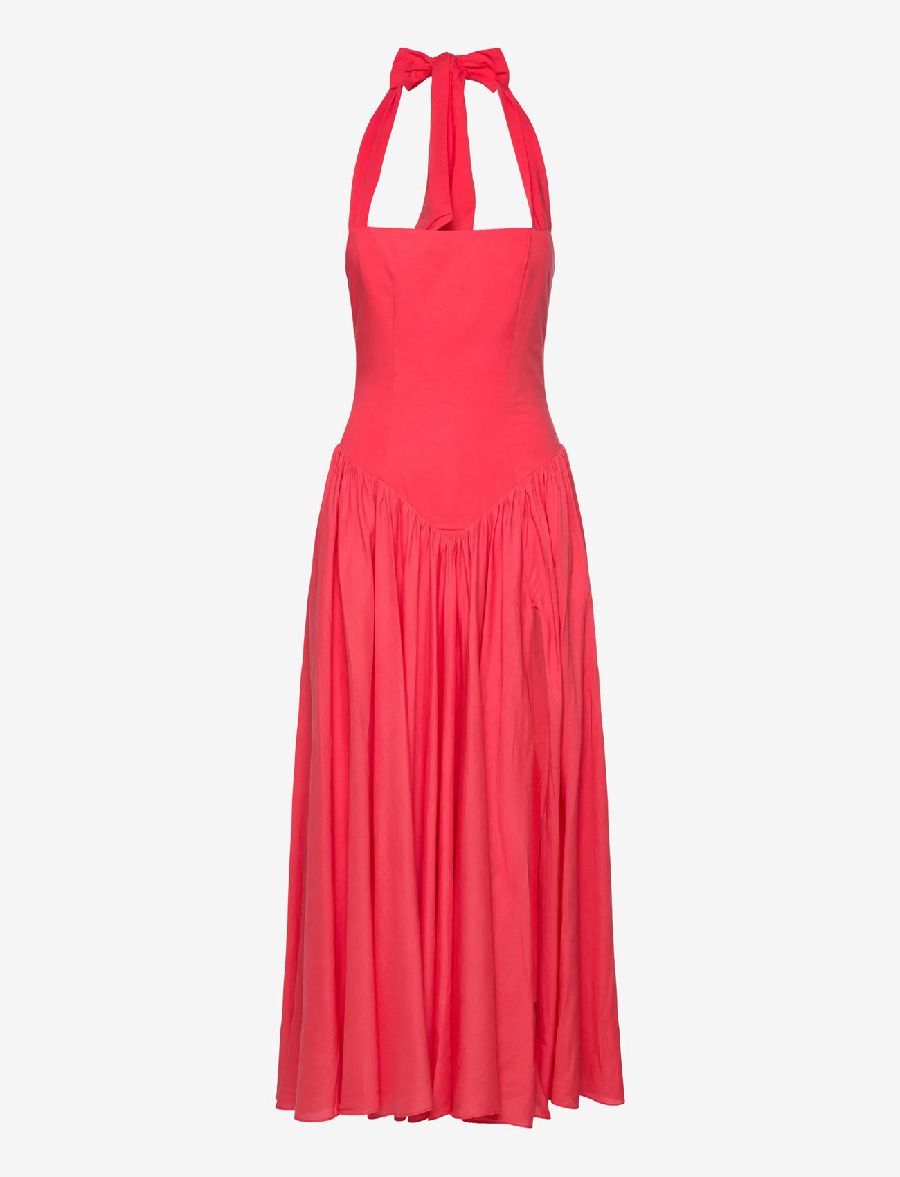 Bardot - MARABELLA HALTER MAXI DRESS - melon - 1