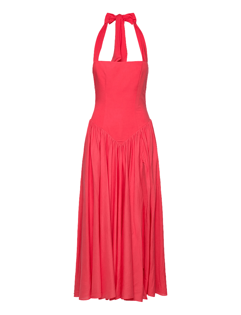Bardot - MARABELLA HALTER MAXI DRESS - melon - 1