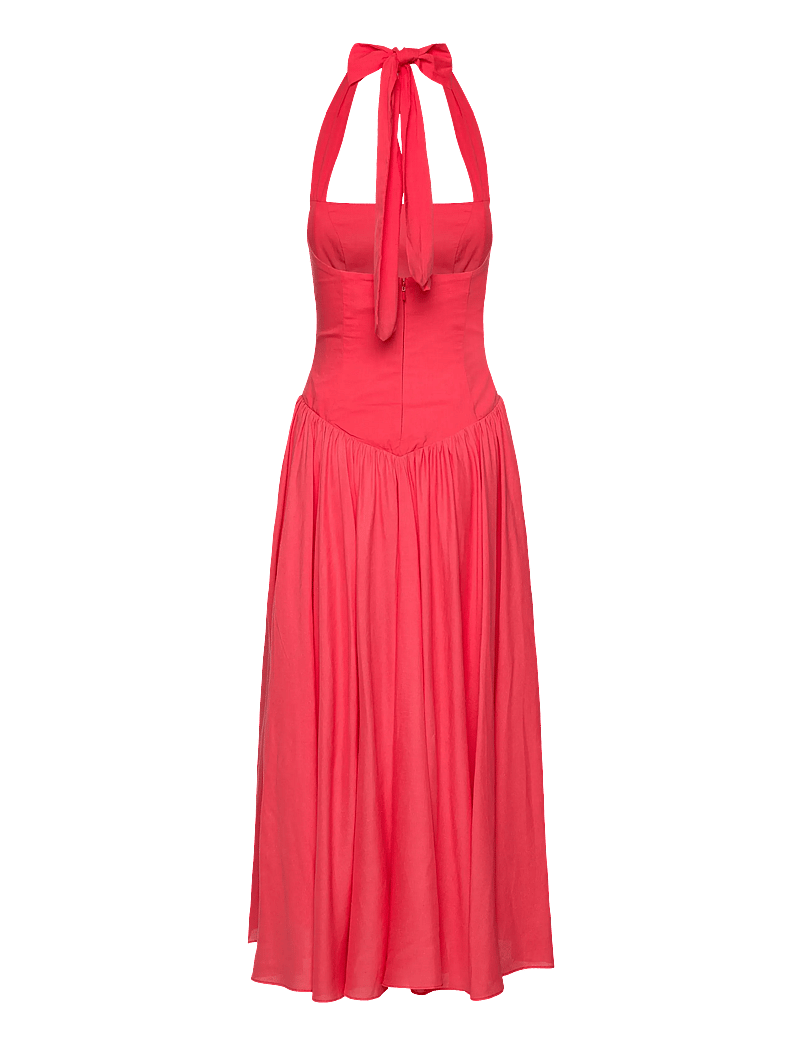Bardot - MARABELLA HALTER MAXI DRESS - melon - 2