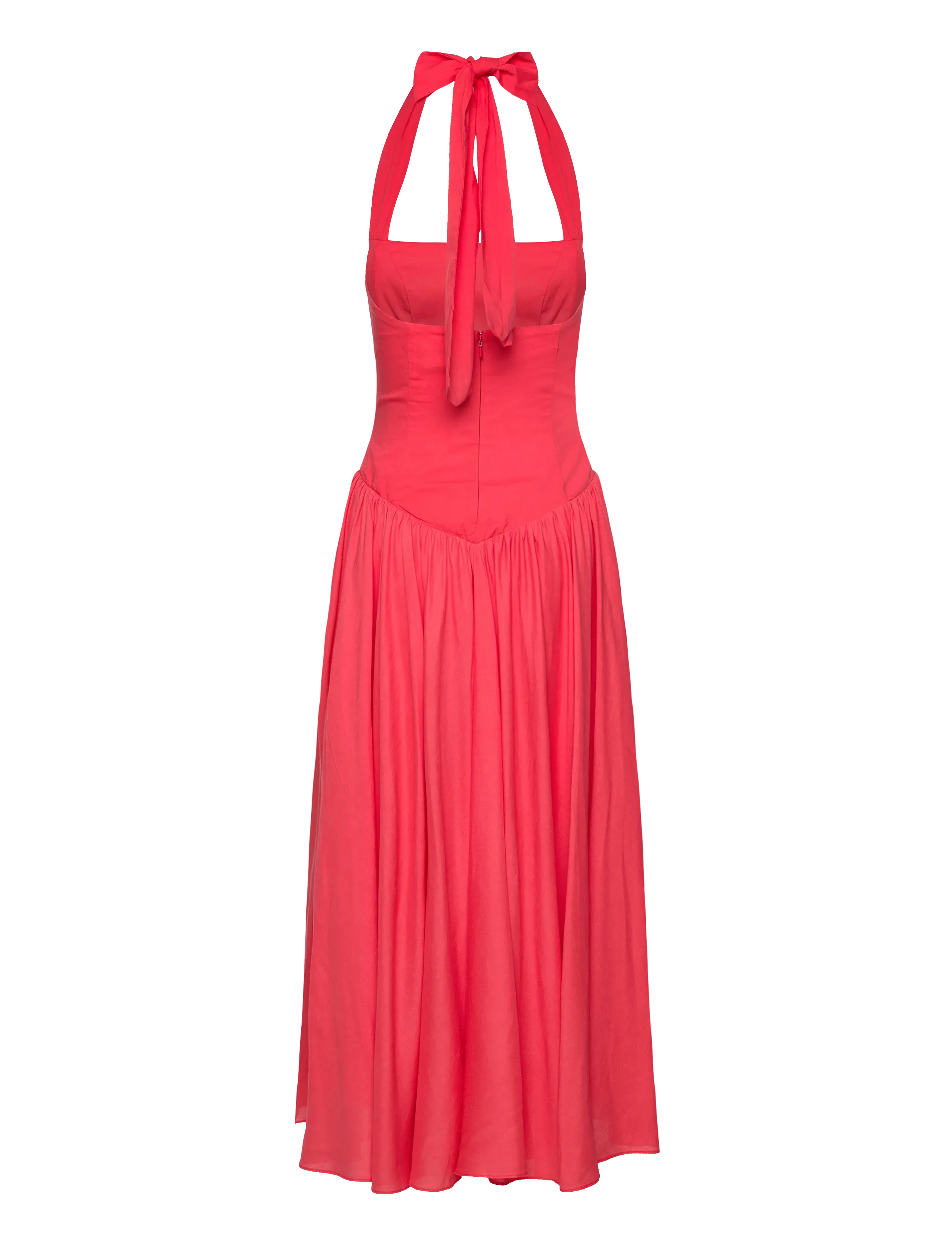 Bardot - MARABELLA HALTER MAXI DRESS - melon - 2