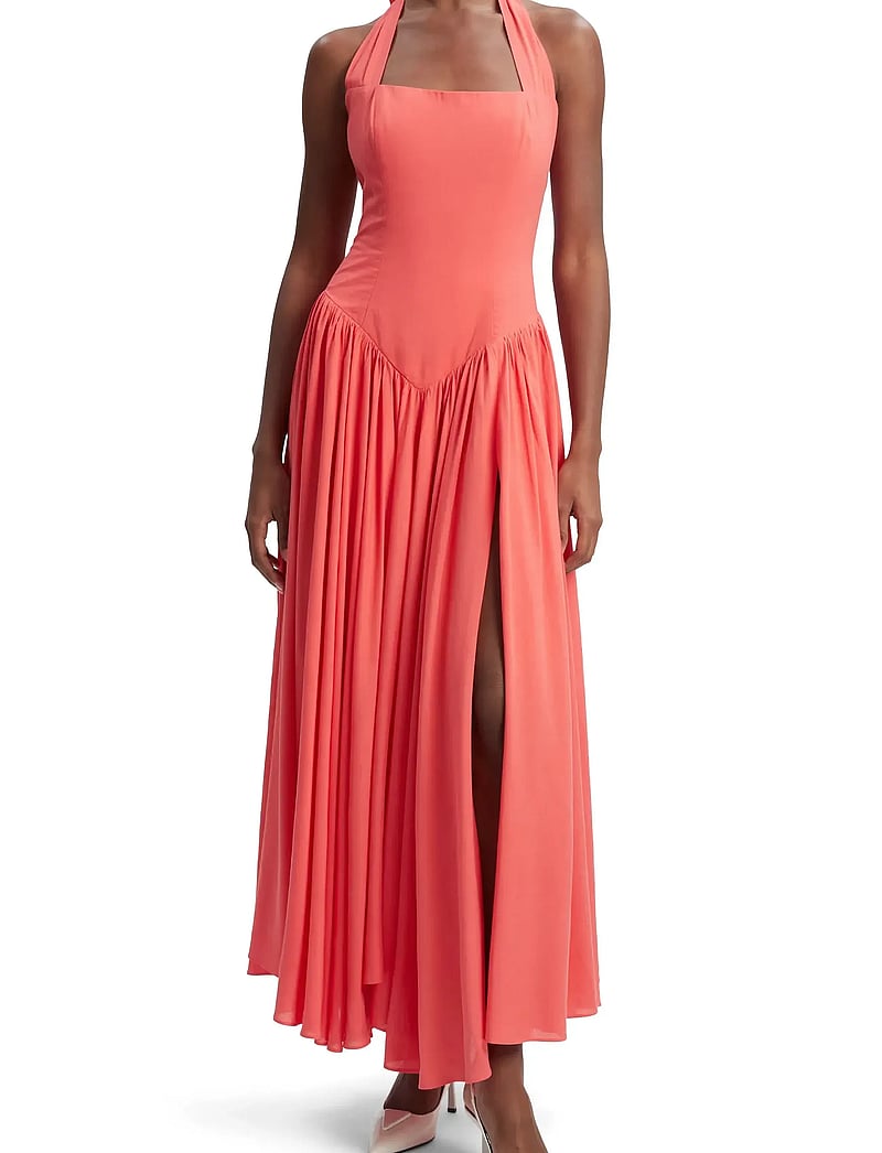 Bardot - MARABELLA HALTER MAXI DRESS - melon - 0