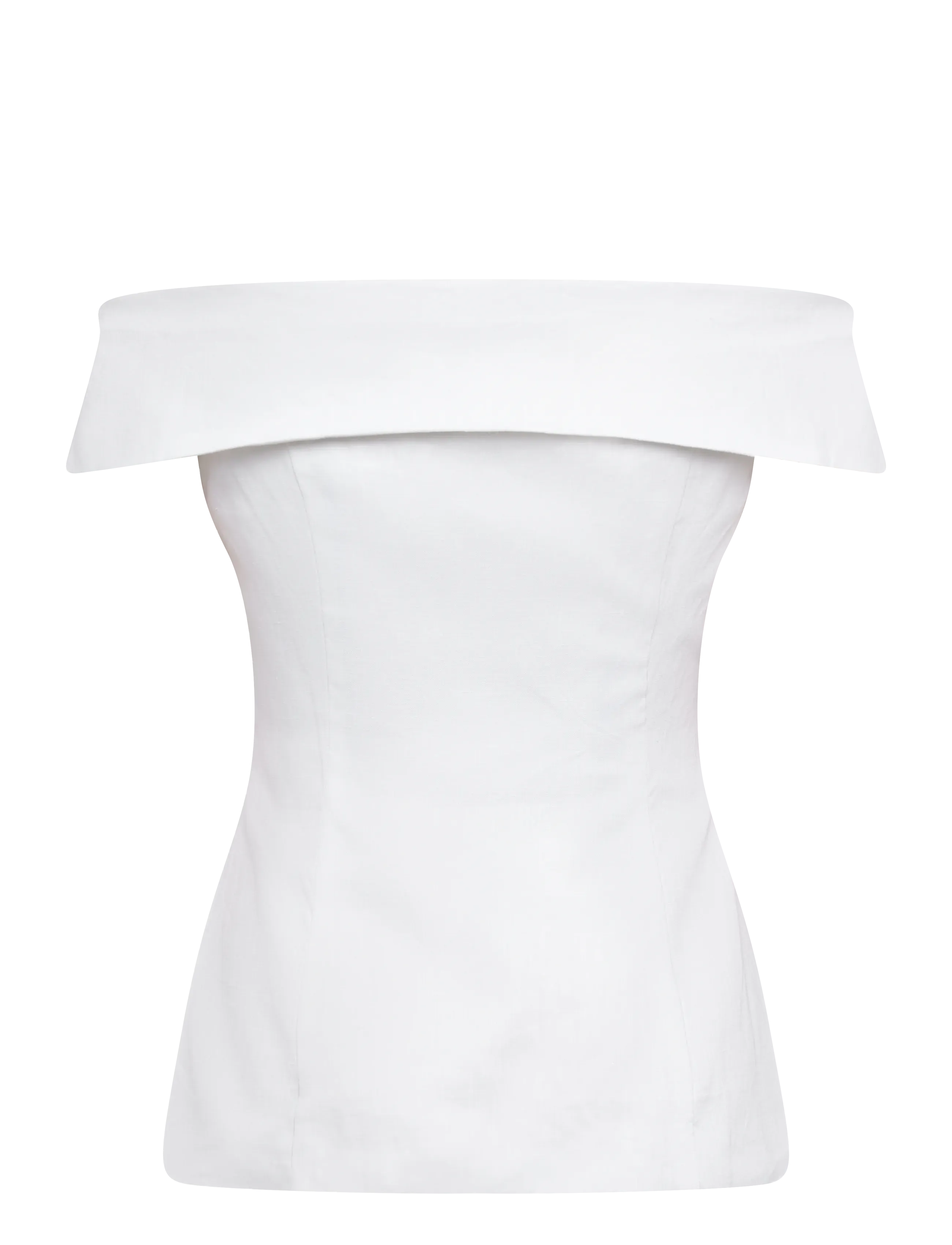 Bardot - ELIORA BUTTON FRONT LINEN TOP - orchid wht - 2