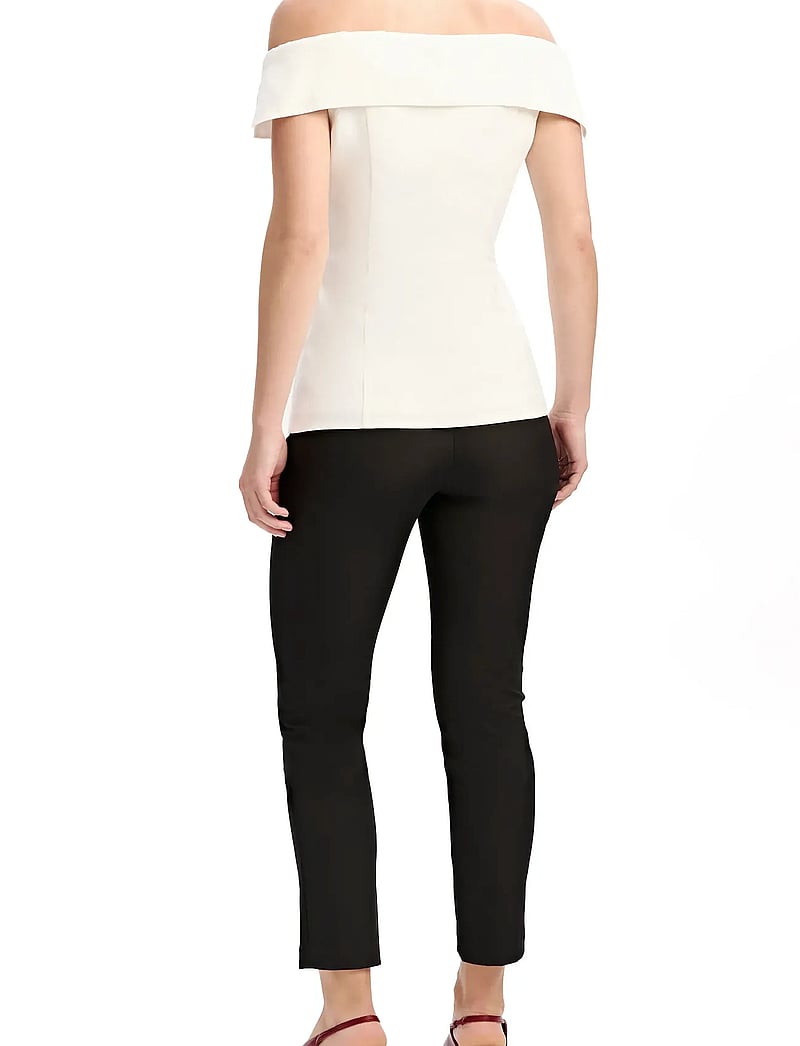 Bardot - ELIORA BUTTON FRONT LINEN TOP - orchid wht - 4