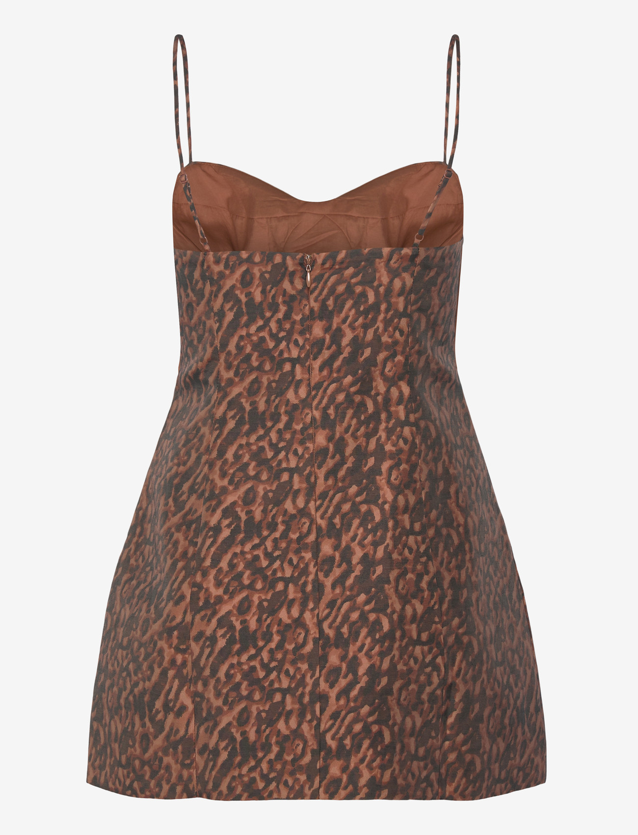 Bardot - MARCELLO HOURGLASS MINI DRESS - slip dresses - b leopard - 2