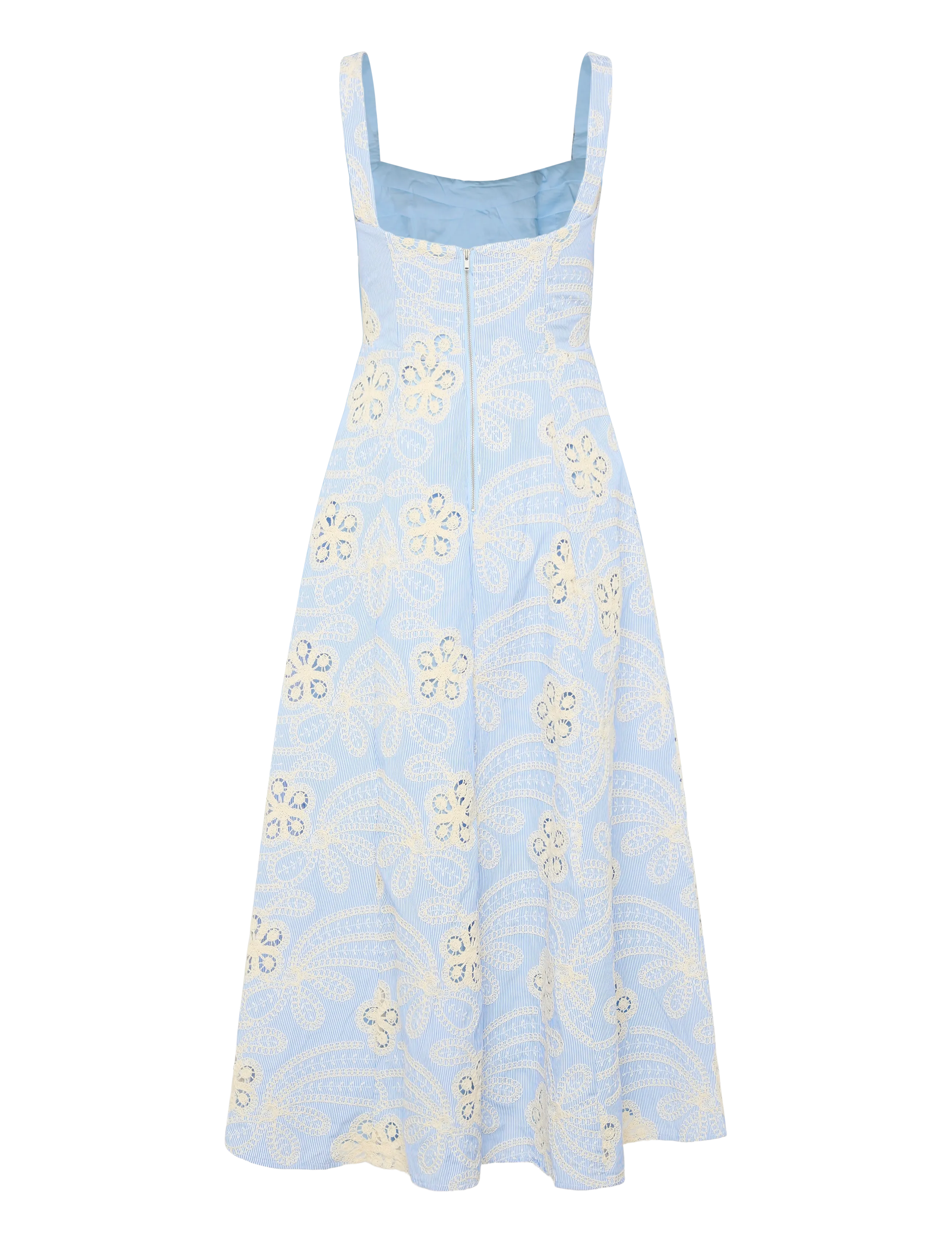 Bardot - LILAH CORSET MIDI DRESS - midikleidid - baby bl fl - 2
